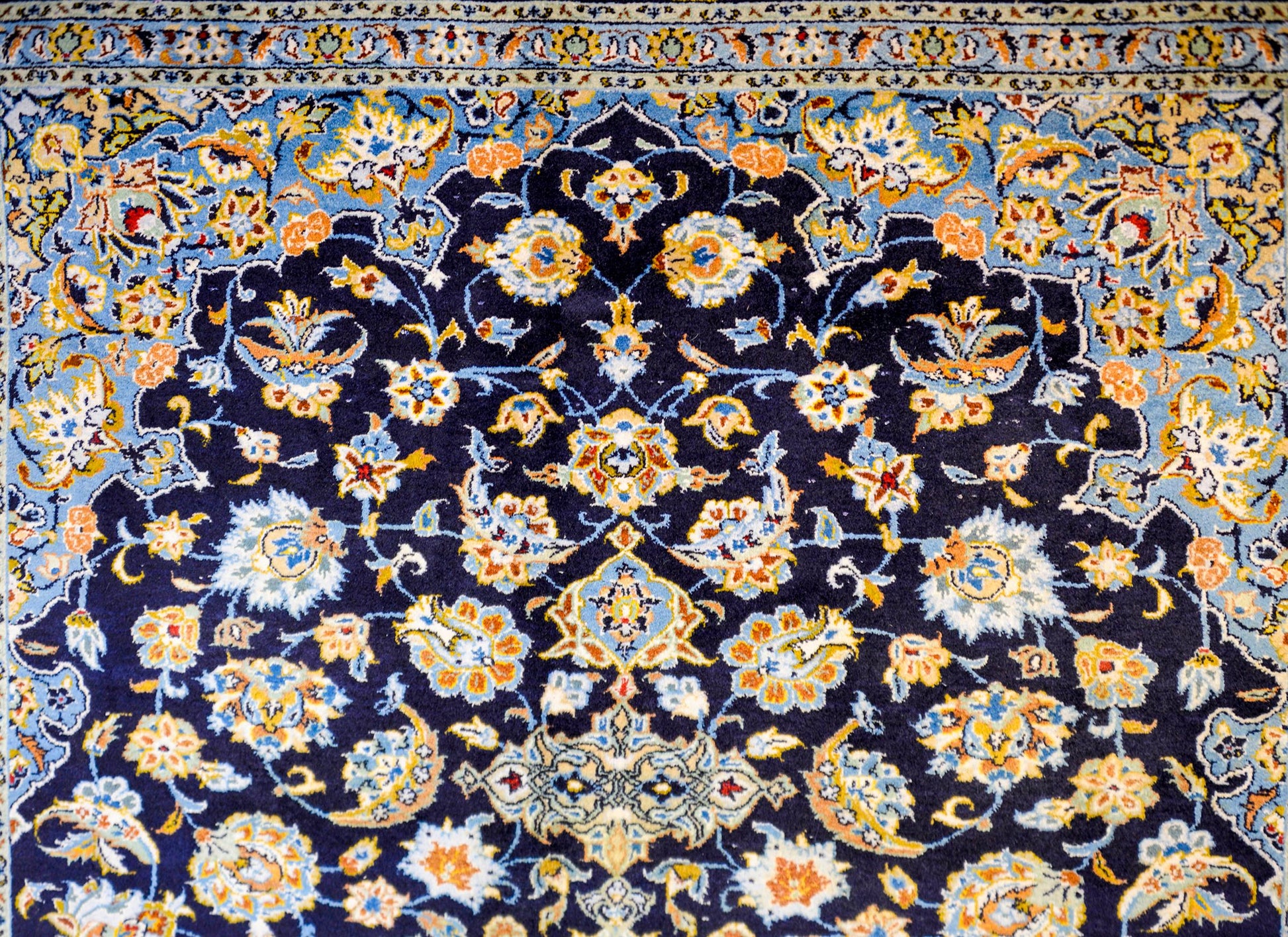 Mesmerizing Early 20th Century Tehran Rug For Sale