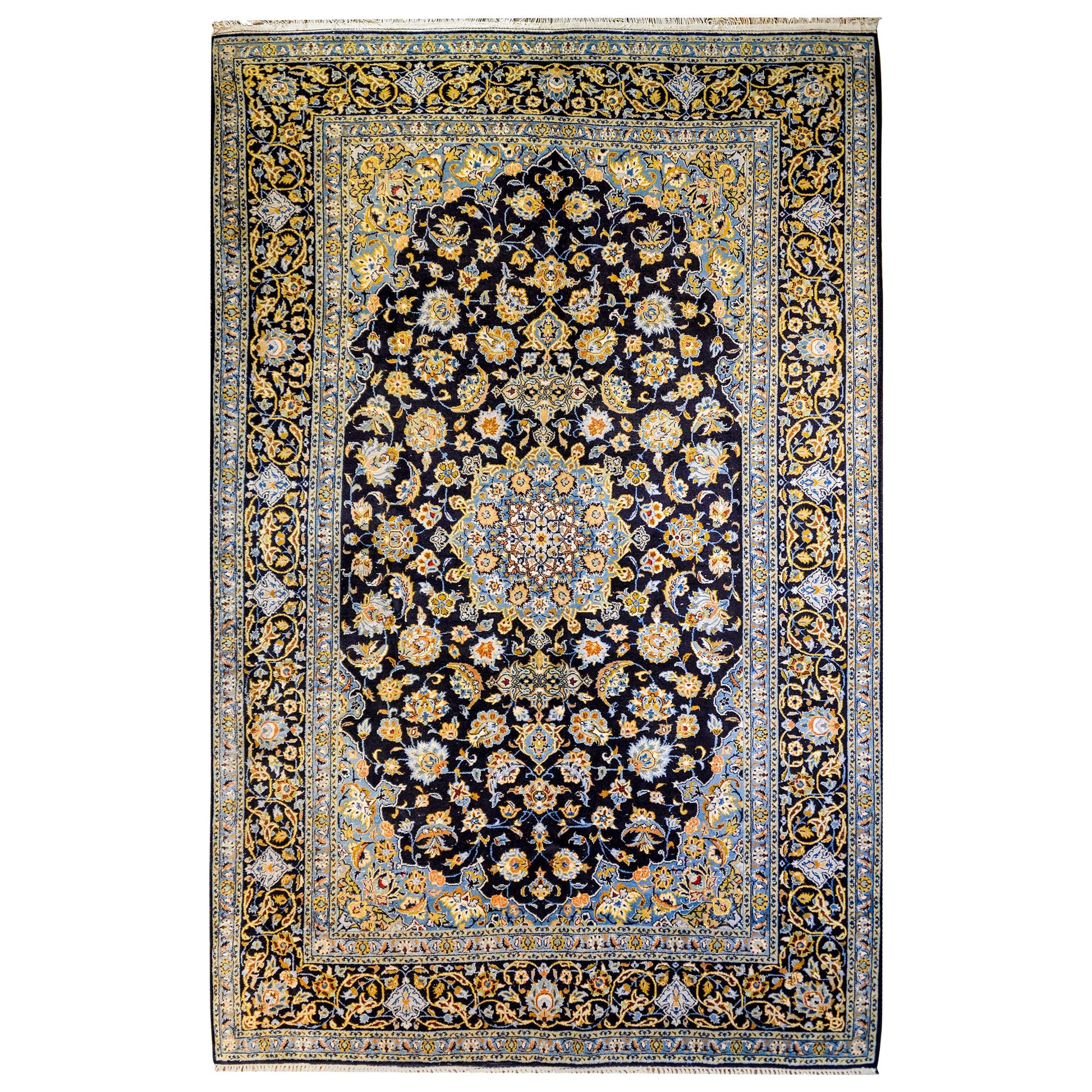 Mesmerizing Early 20th Century Tehran Rug For Sale