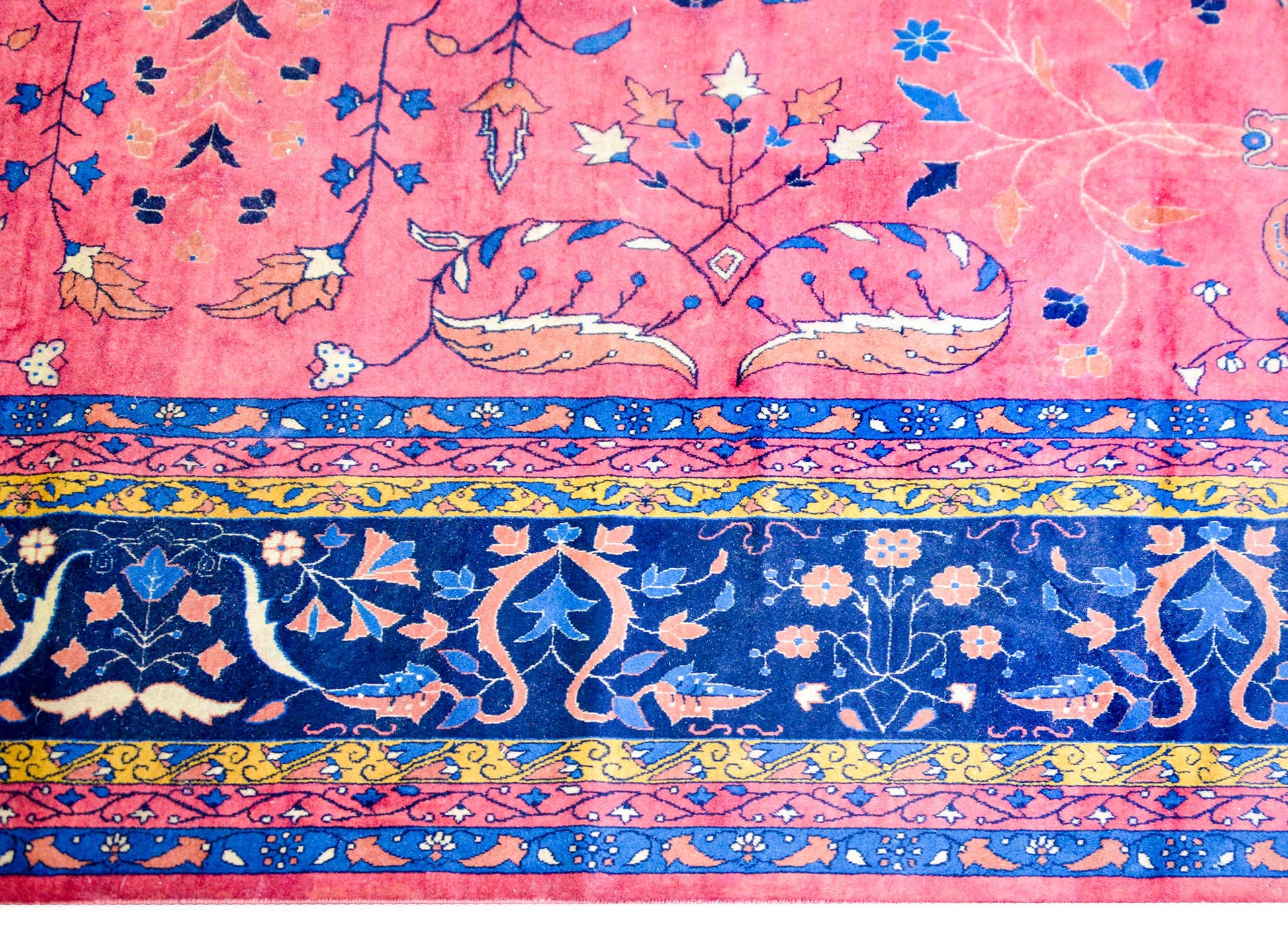 Early 20th Century Palace Size Larestan Rug For Sale