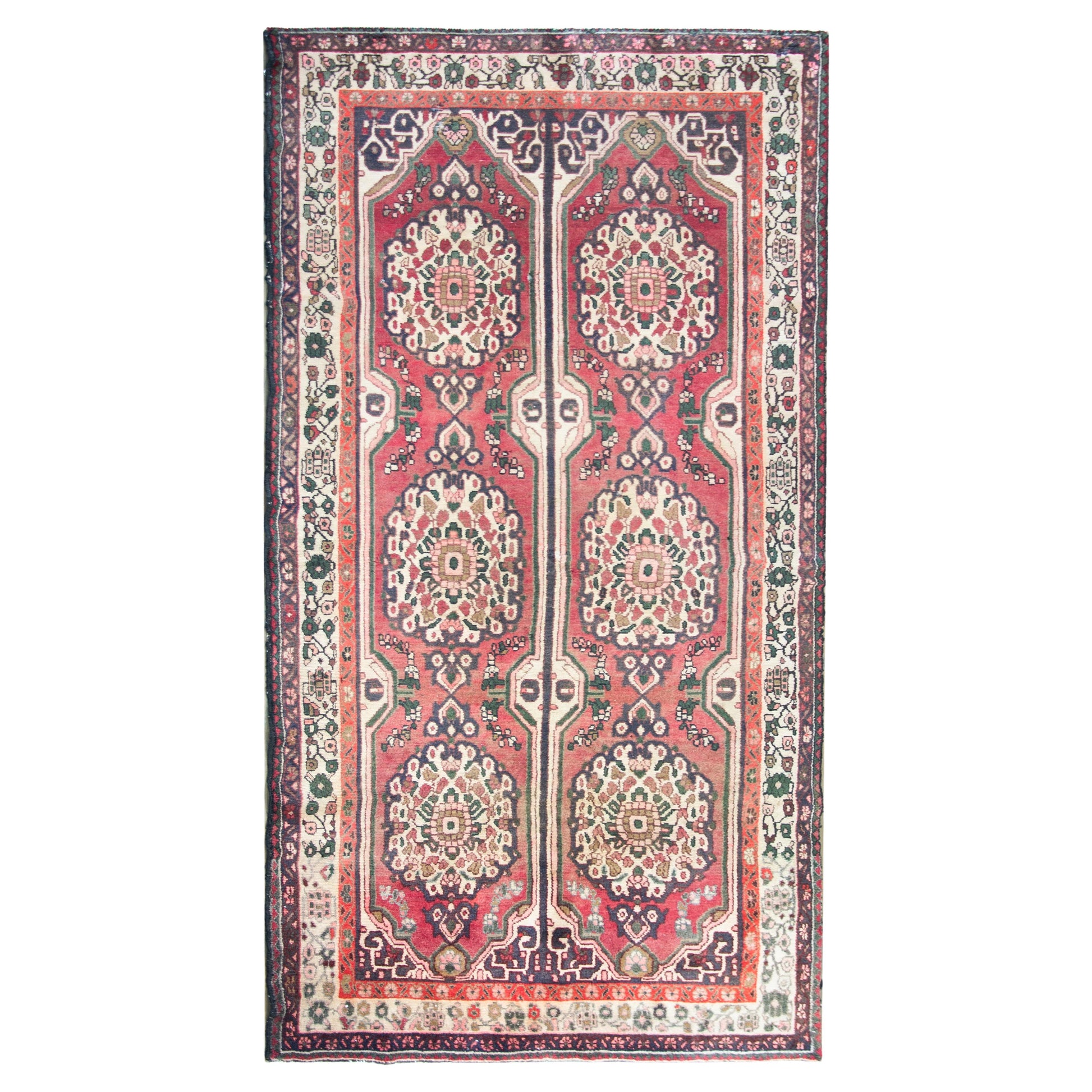 Vintage Persian Hamadan Rug For Sale