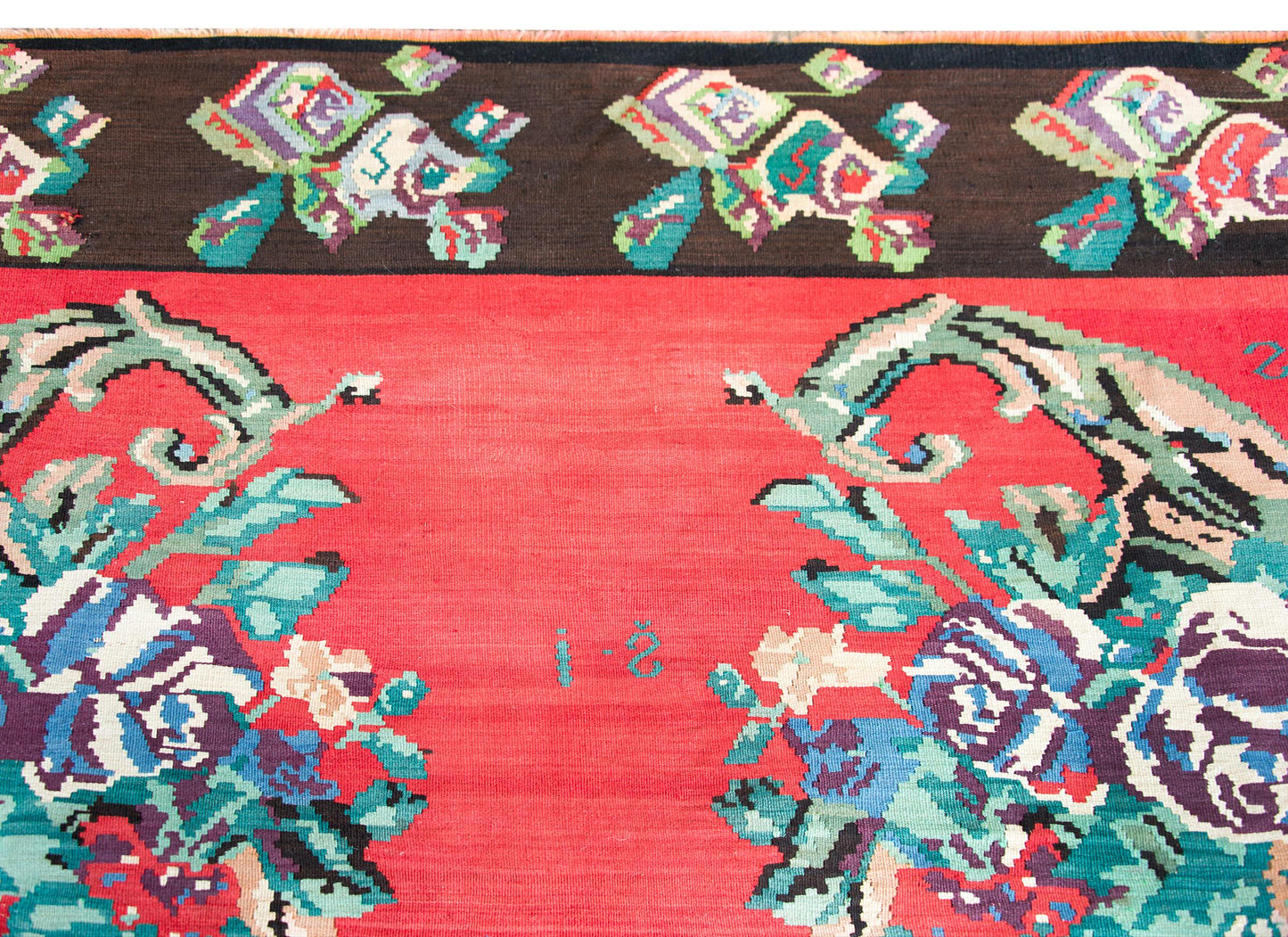 Vintage Turkish Kilim Rug For Sale