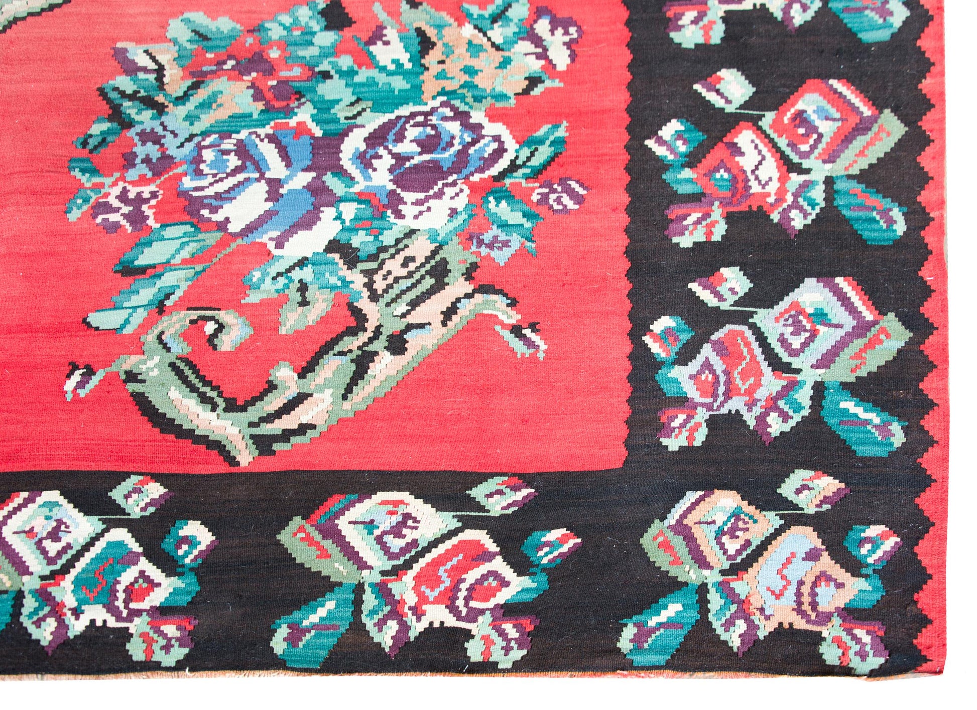 Vintage Turkish Kilim Rug For Sale