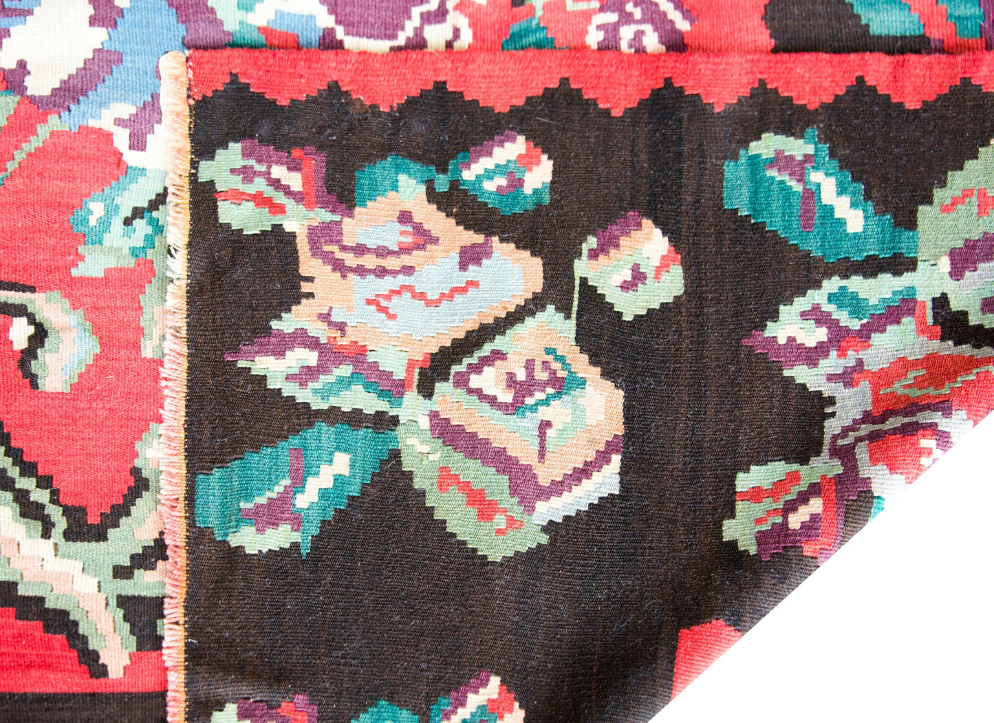 Vintage Turkish Kilim Rug For Sale