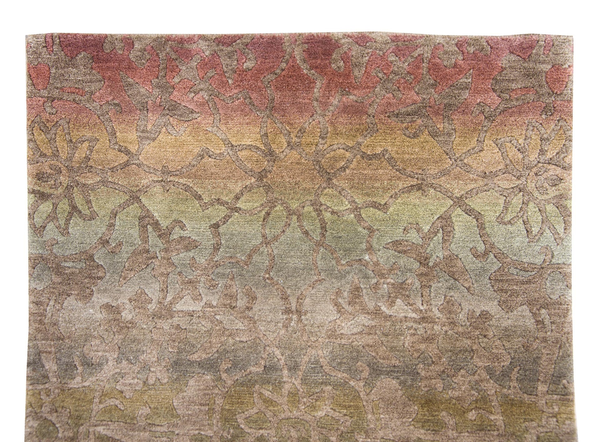 Hand-Knotted Tibetan Rug For Sale