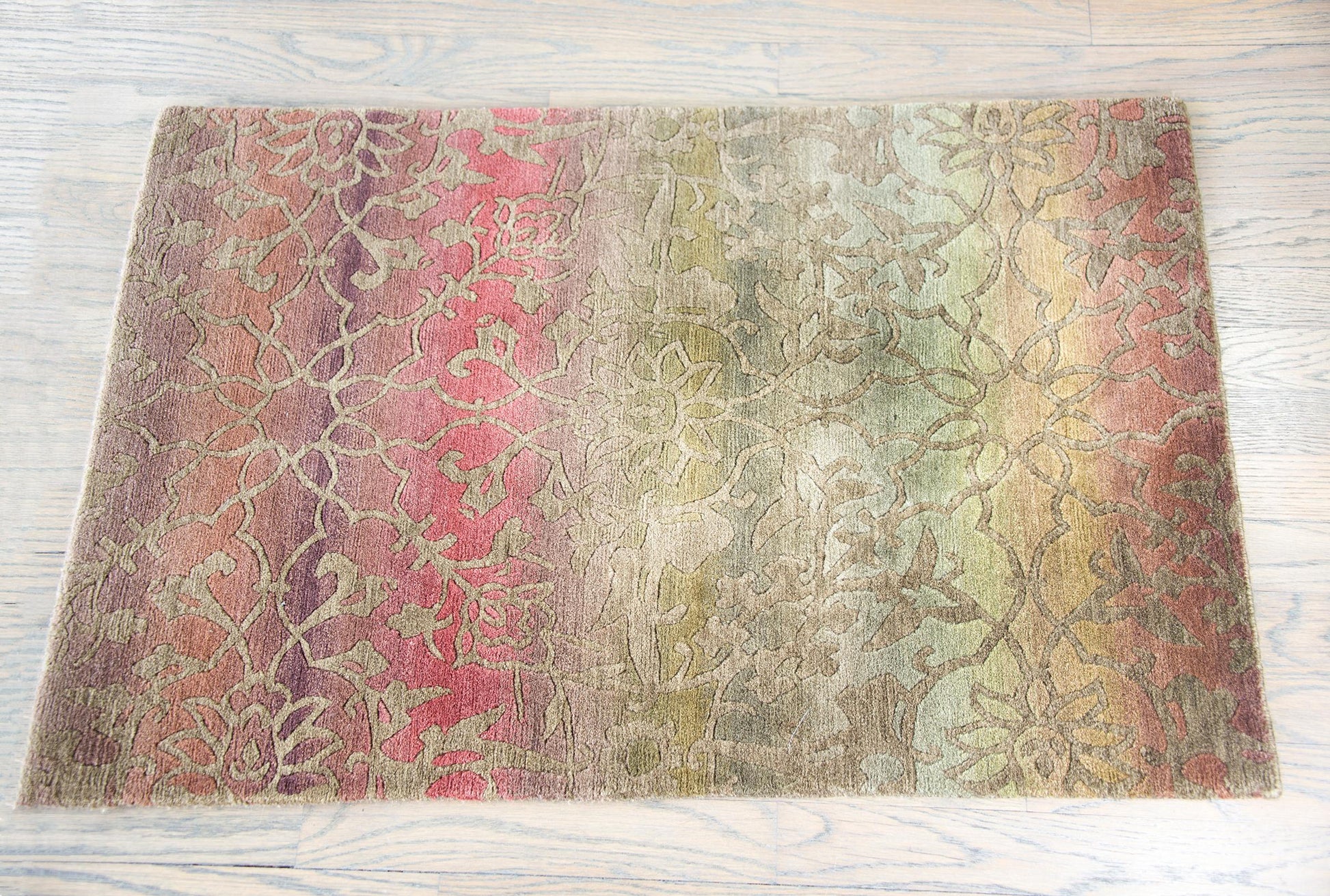Hand-Knotted Tibetan Rug For Sale