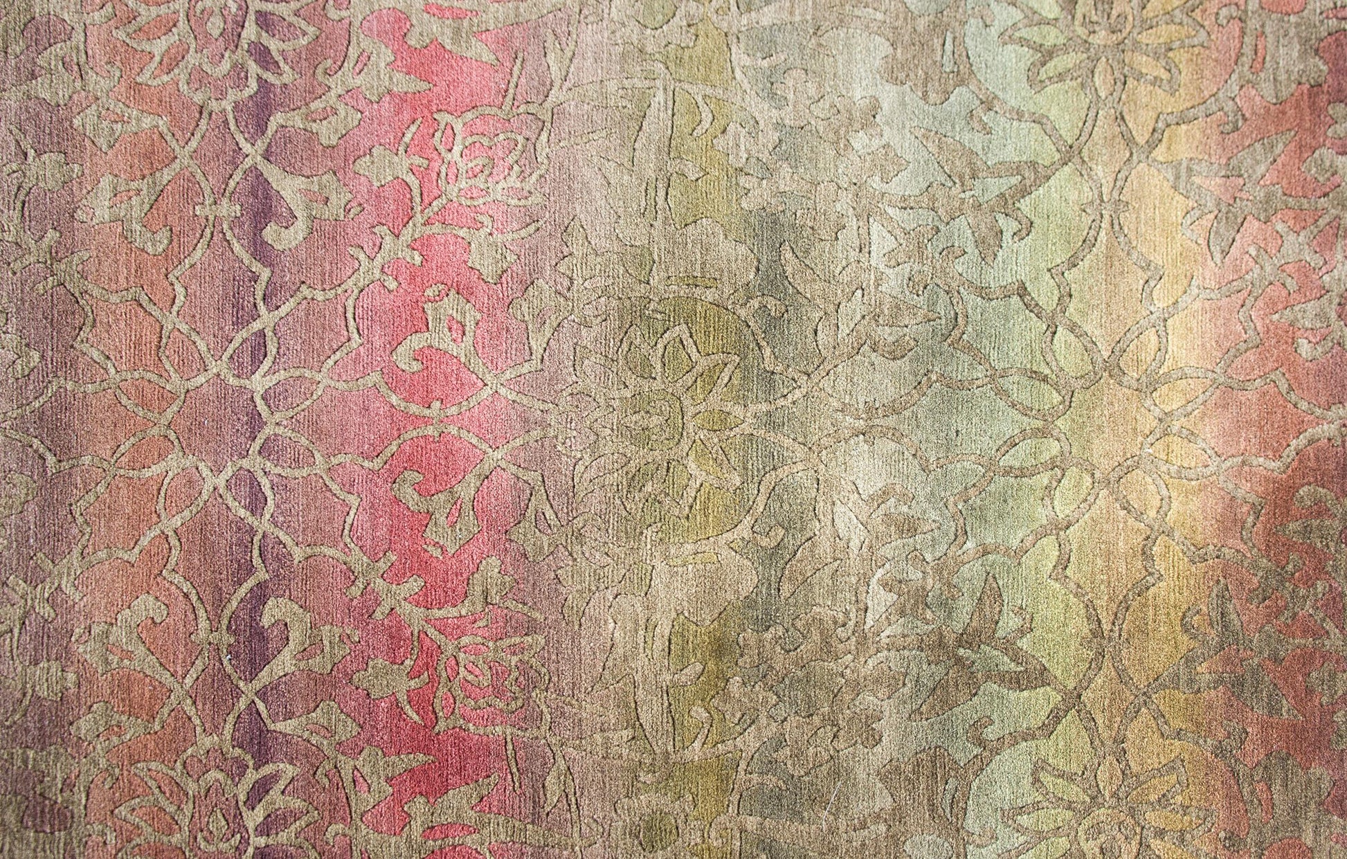 Hand-Knotted Tibetan Rug For Sale