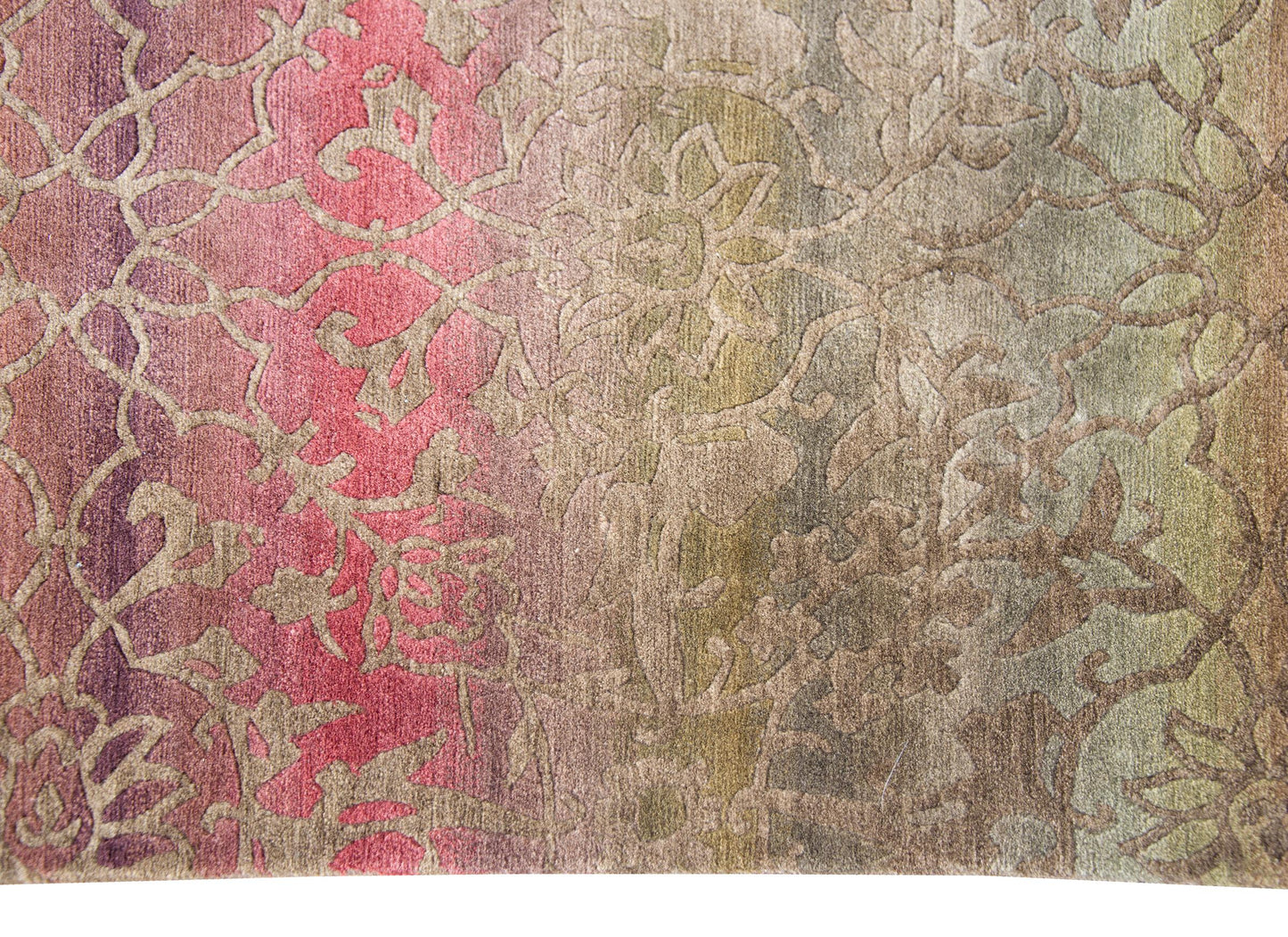 Hand-Knotted Tibetan Rug For Sale