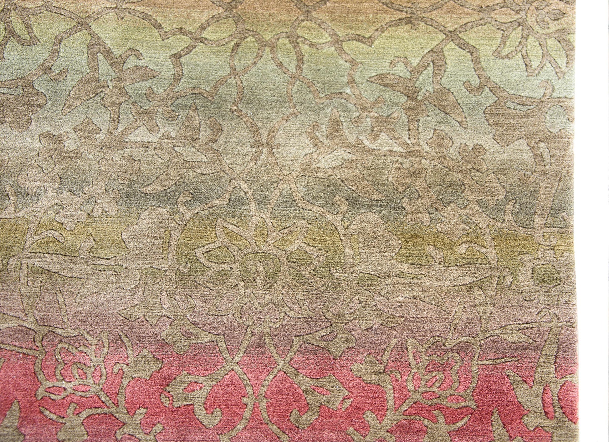 Hand-Knotted Tibetan Rug For Sale