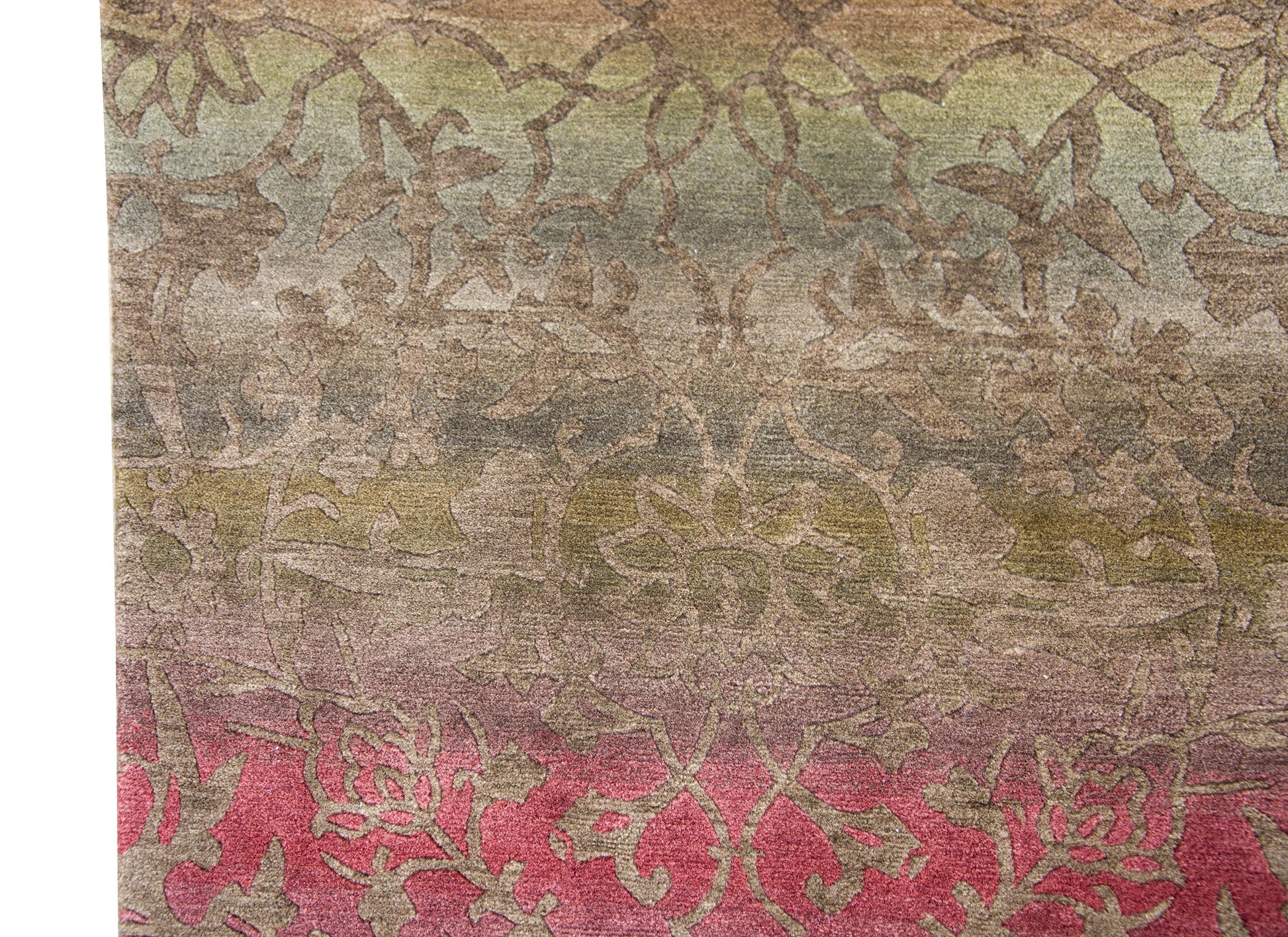 Hand-Knotted Tibetan Rug For Sale