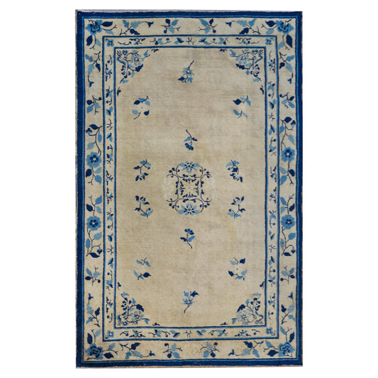 Early 20th Century Chinese Peking Rug For Sale