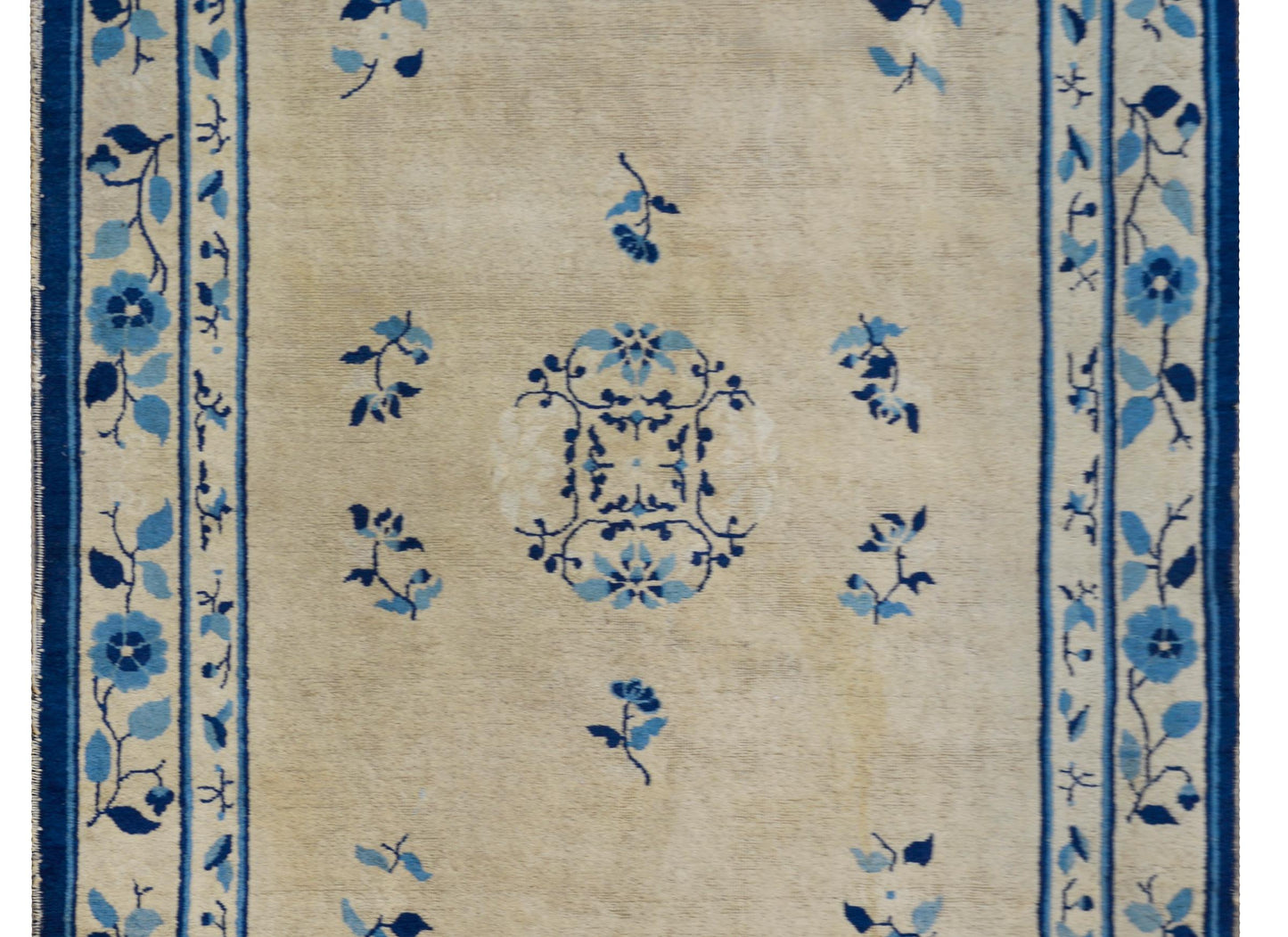 Early 20th Century Chinese Peking Rug For Sale