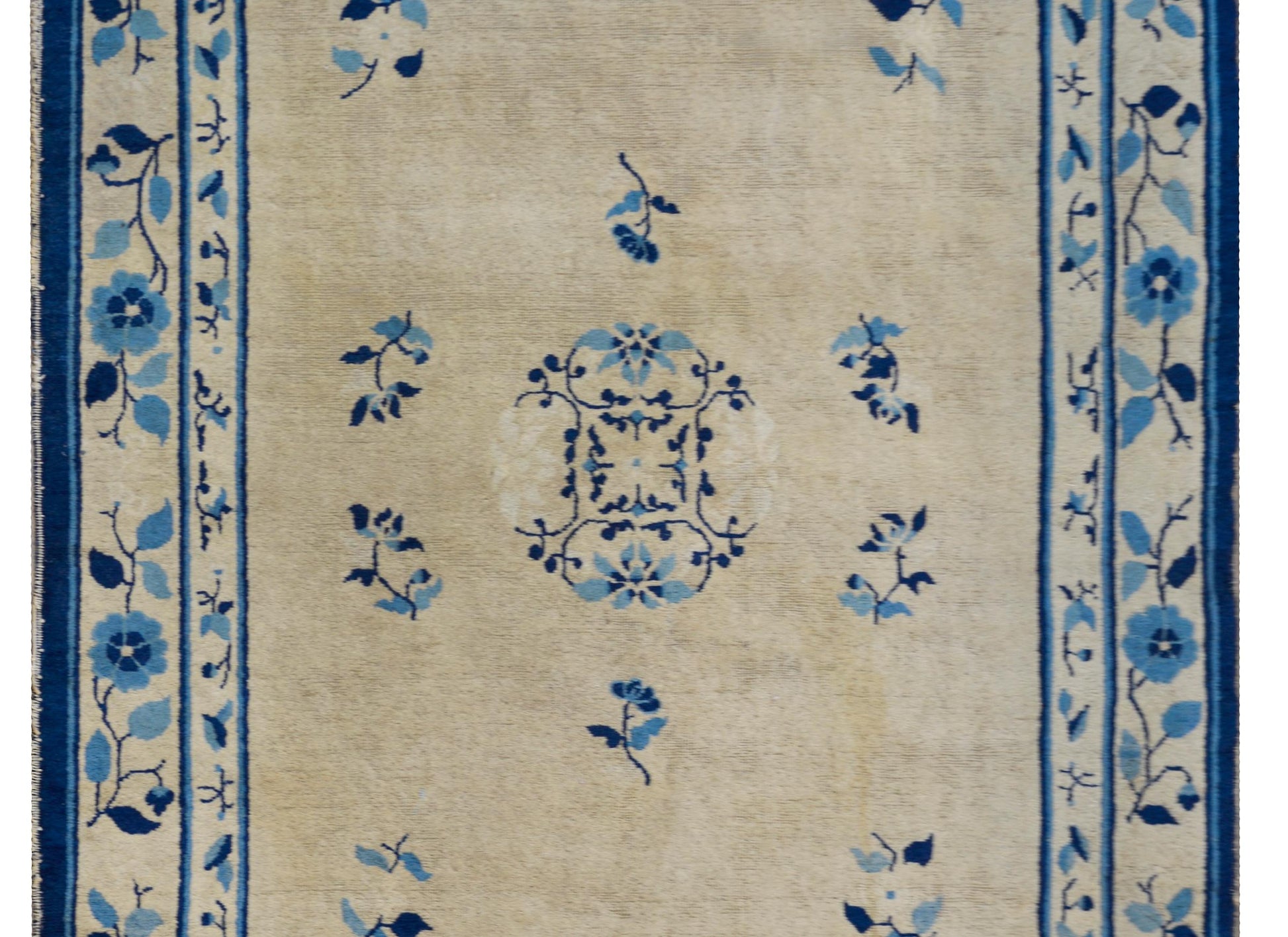 Early 20th Century Chinese Peking Rug For Sale
