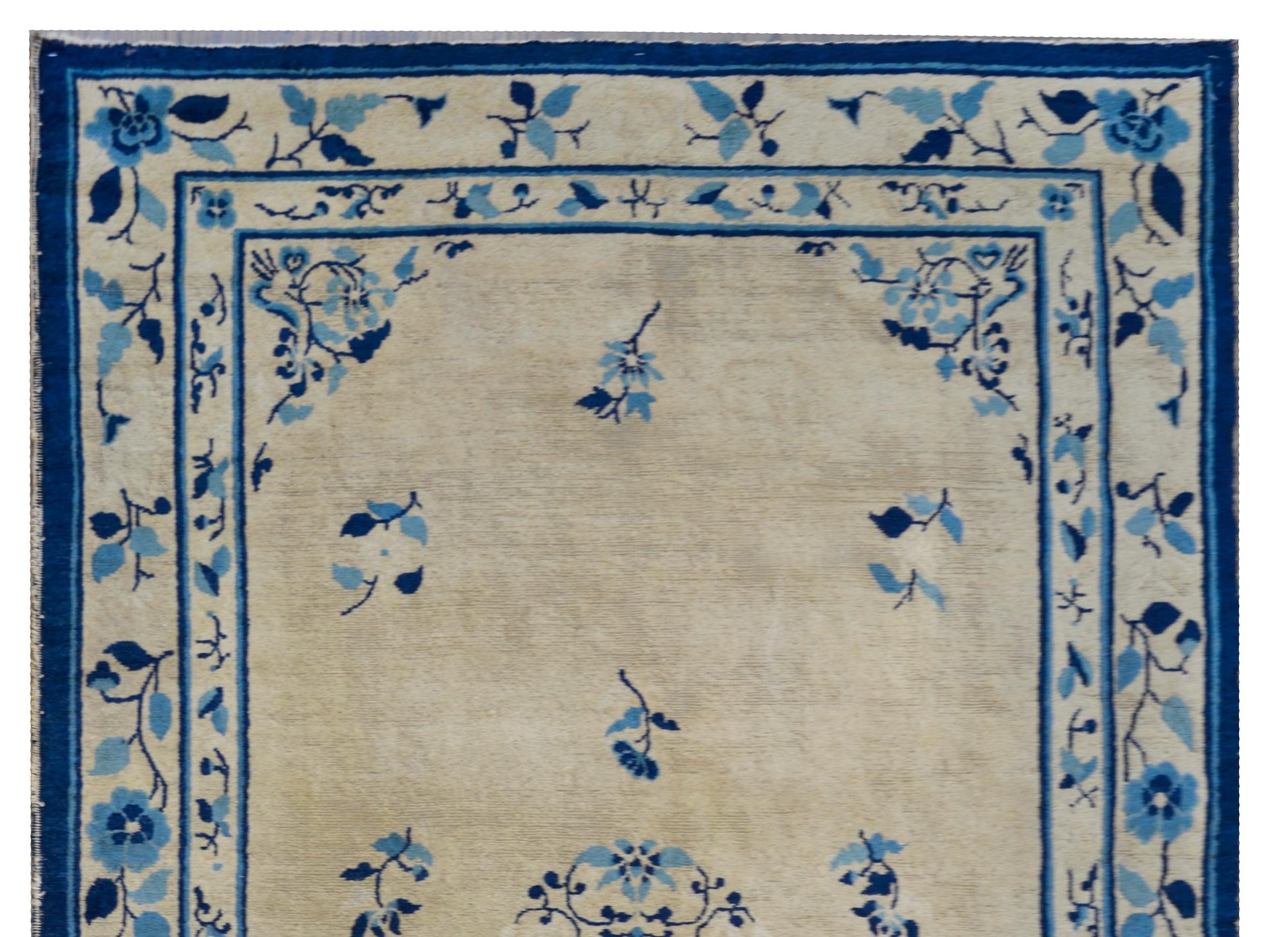 Early 20th Century Chinese Peking Rug For Sale