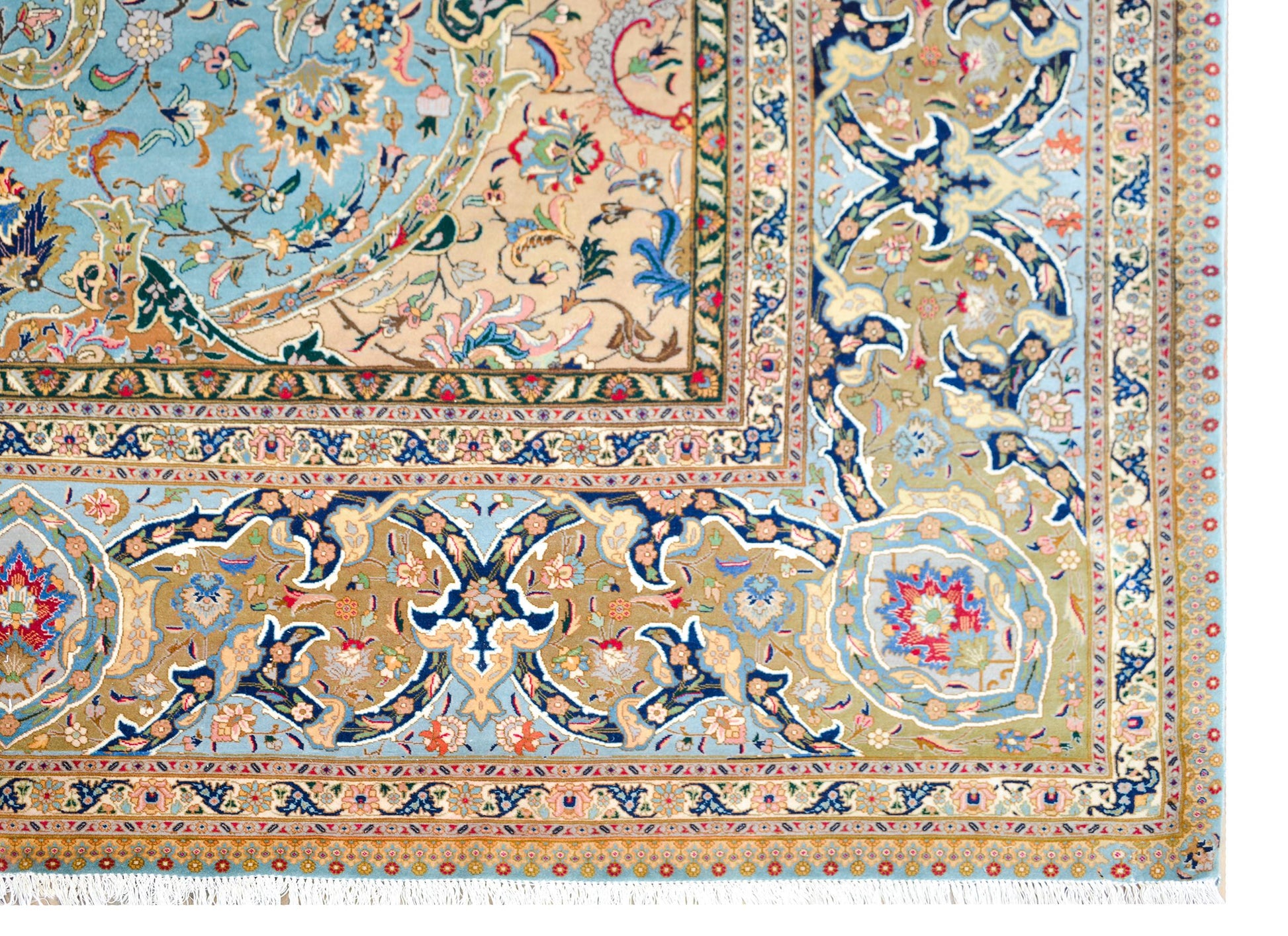 Vintage Persian Tabriz Rug For Sale
