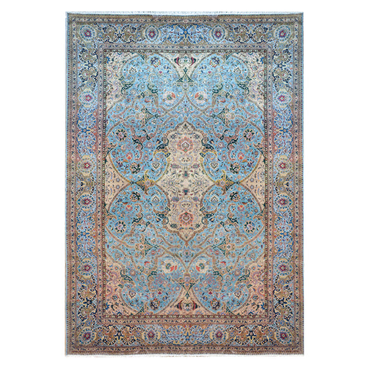 Vintage Persian Tabriz Rug For Sale