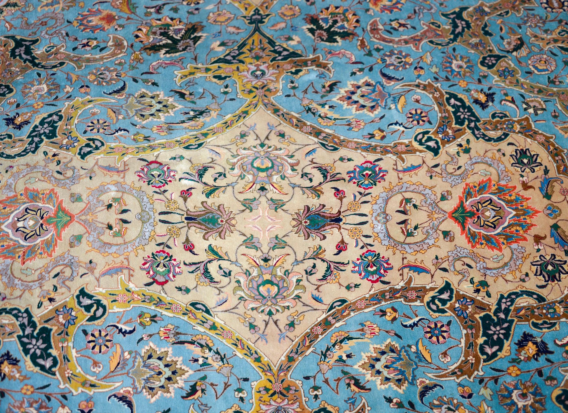 Vintage Persian Tabriz Rug For Sale