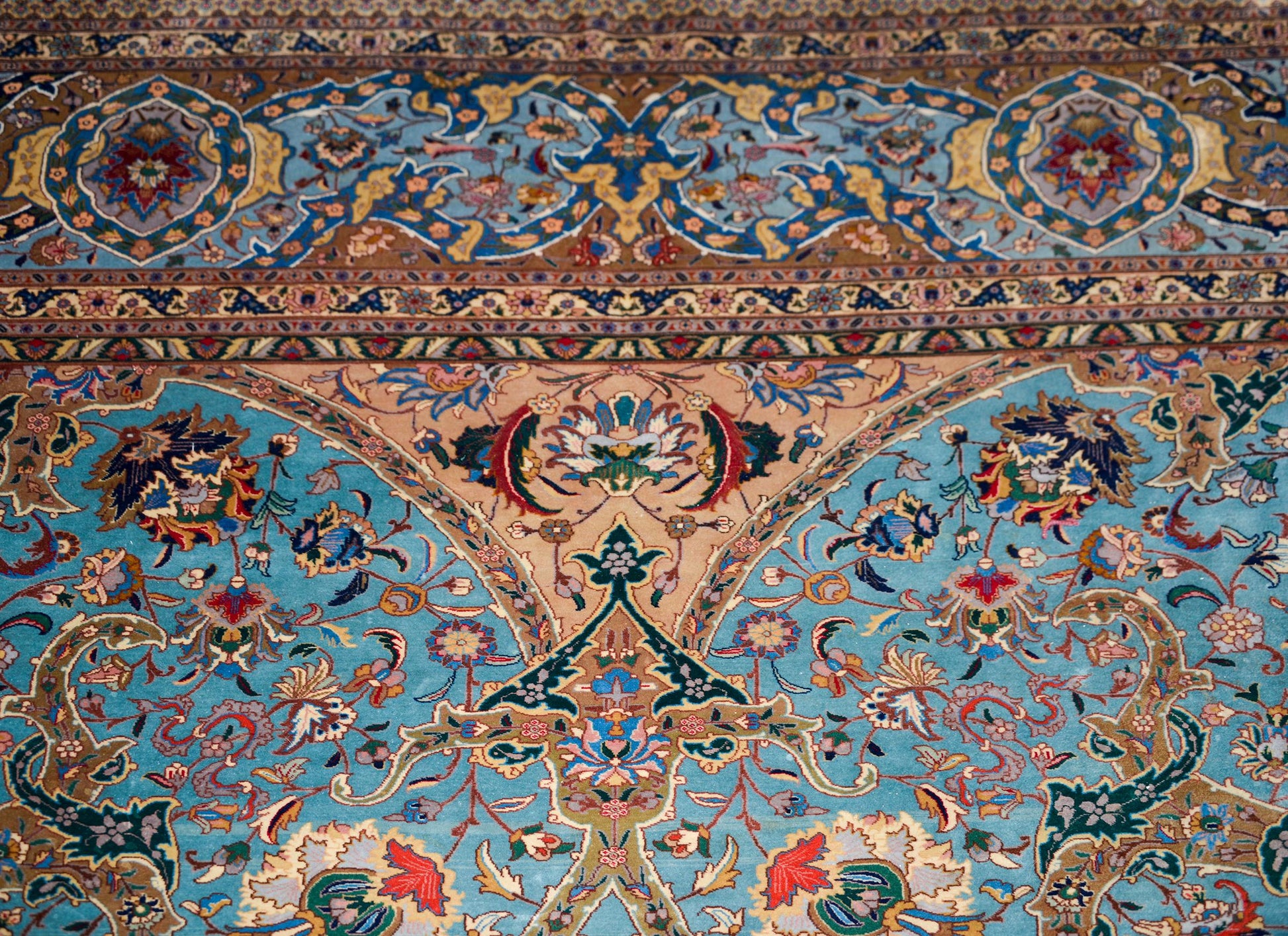 Vintage Persian Tabriz Rug For Sale