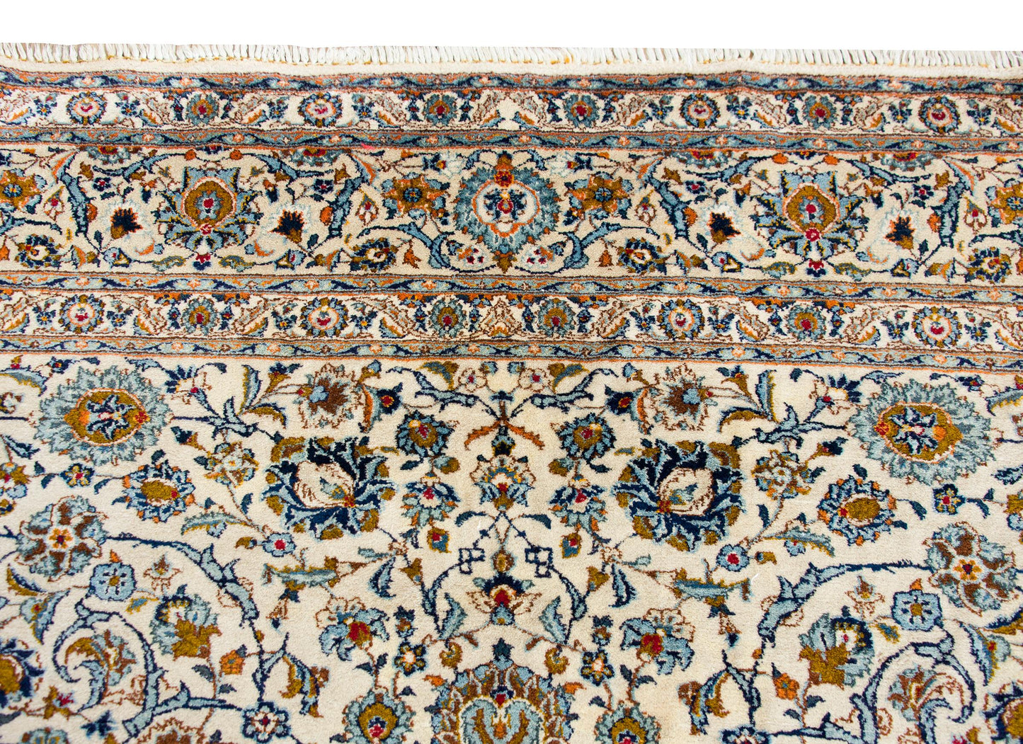 Vintage Persian Kashan Rug For Sale