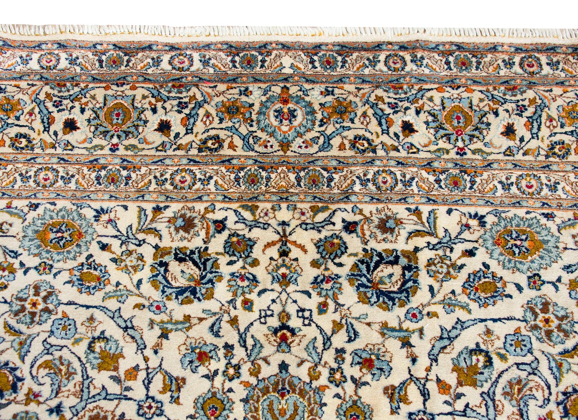 Vintage Persian Kashan Rug For Sale