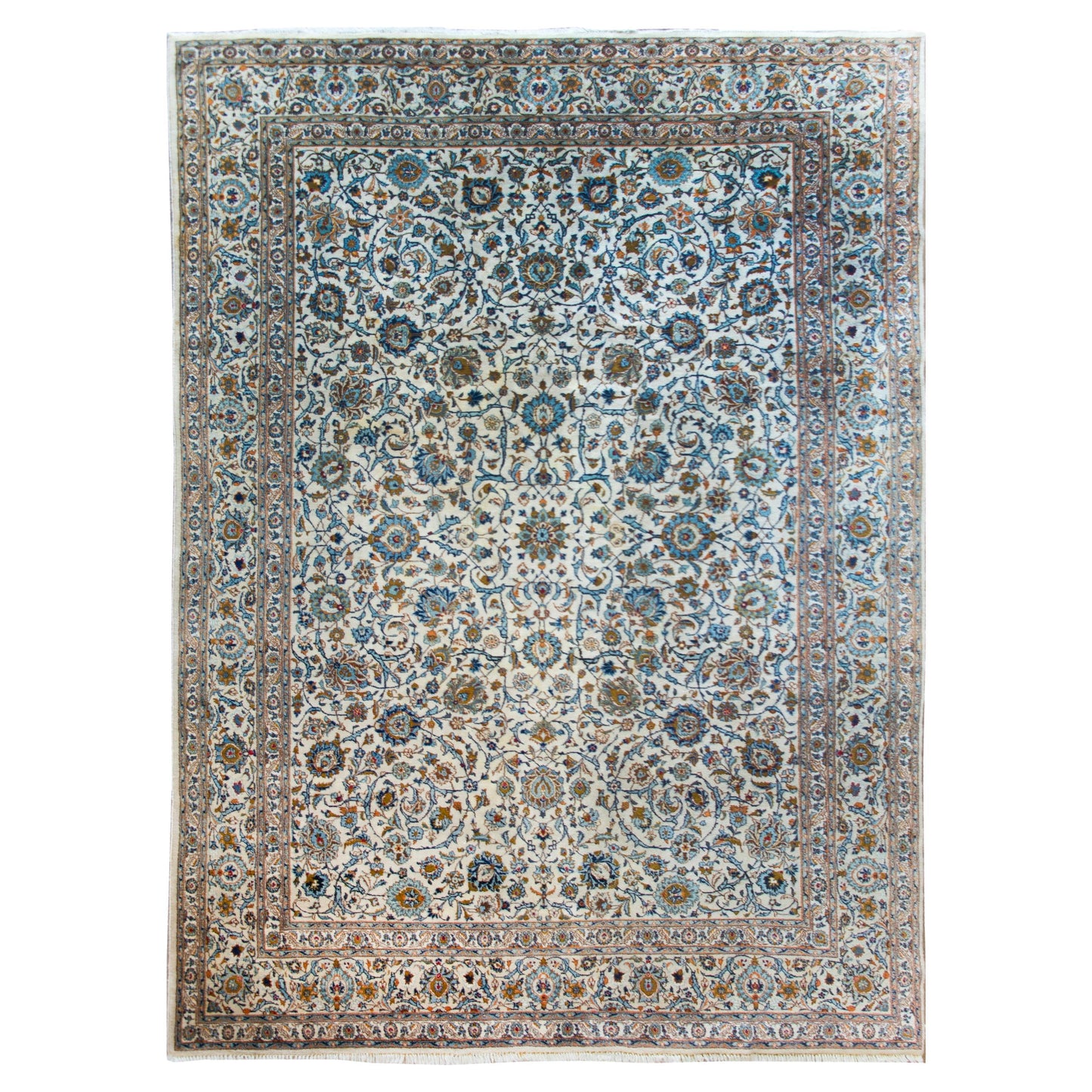 Vintage Persian Kashan Rug For Sale