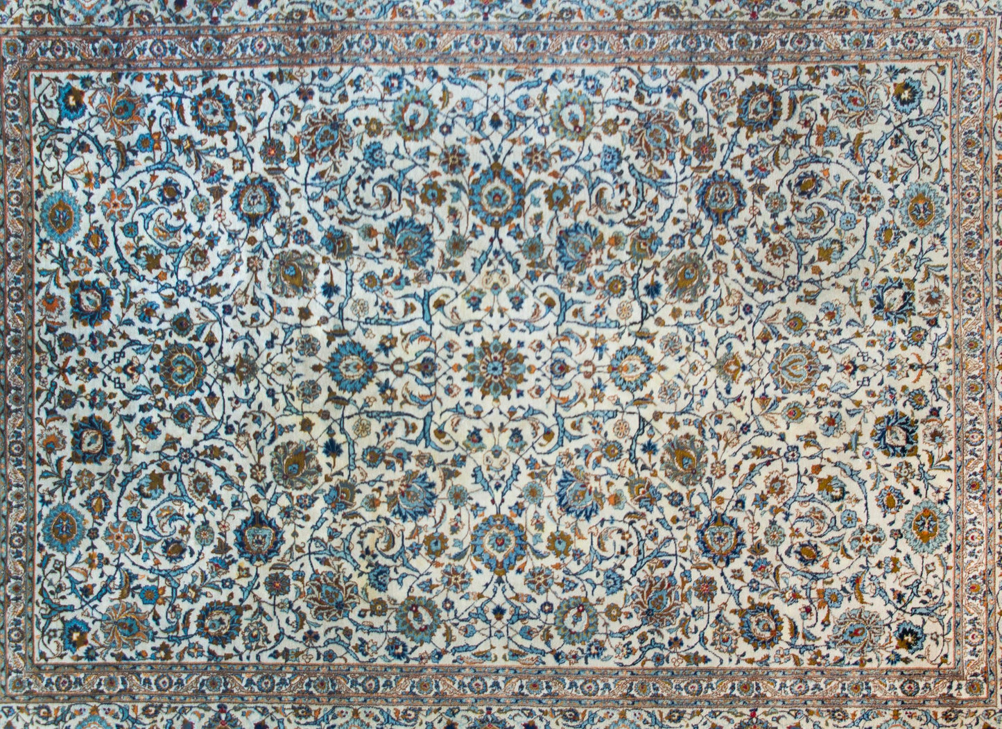 Vintage Persian Kashan Rug For Sale