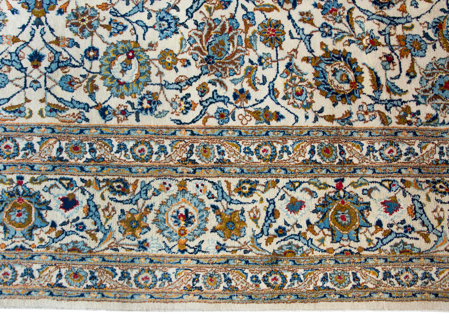 Vintage Persian Kashan Rug For Sale