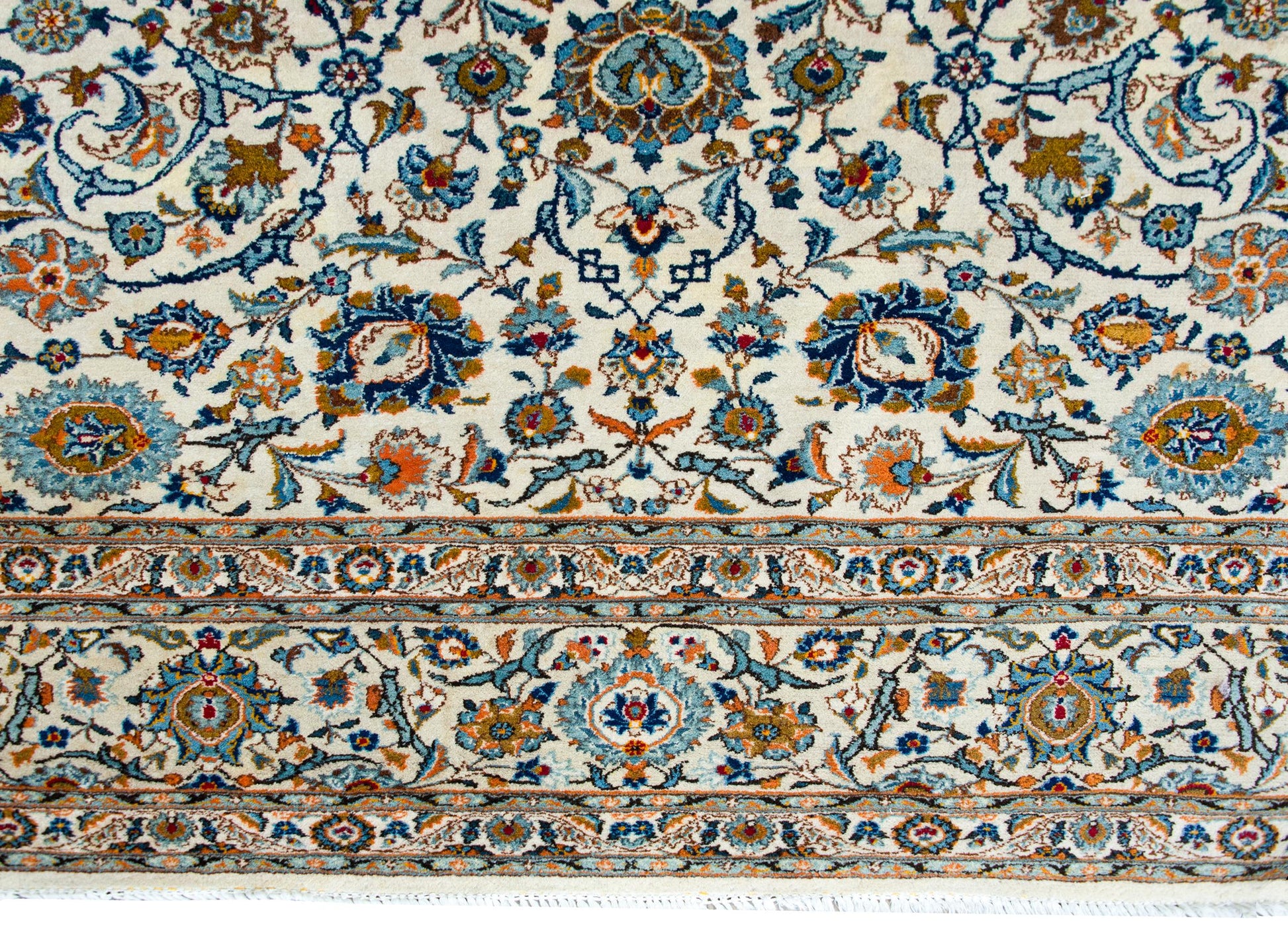 Vintage Persian Kashan Rug For Sale