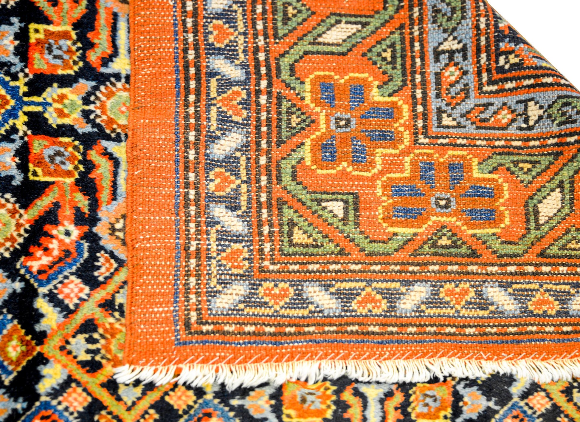 Antique East Turkistan Herati Rug For Sale