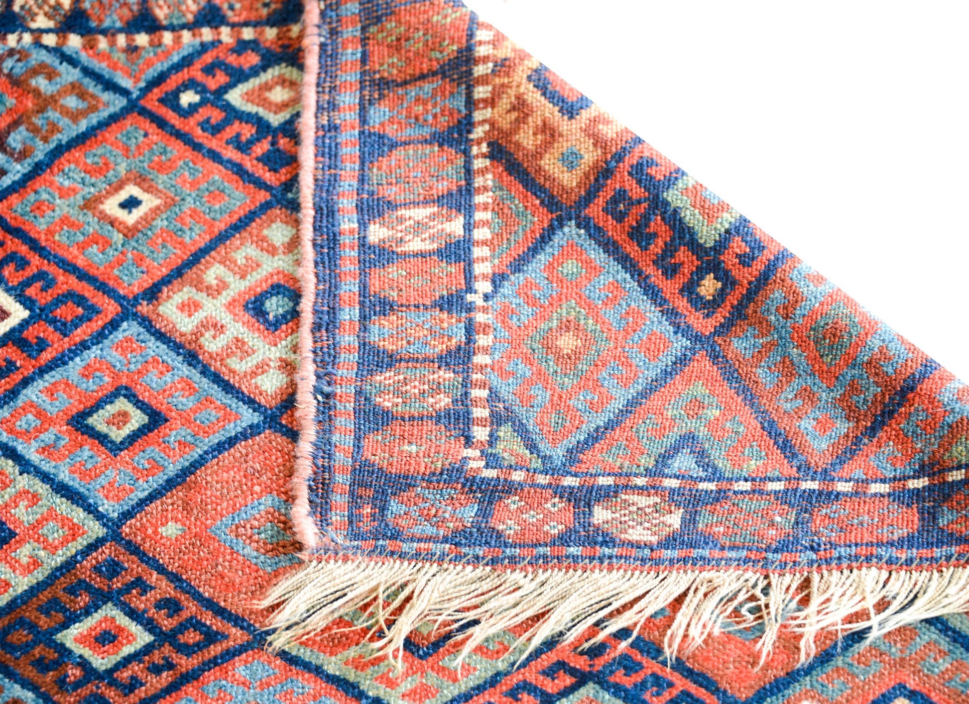 Early 20th Century Kurdish Jaffe Rug For Sale