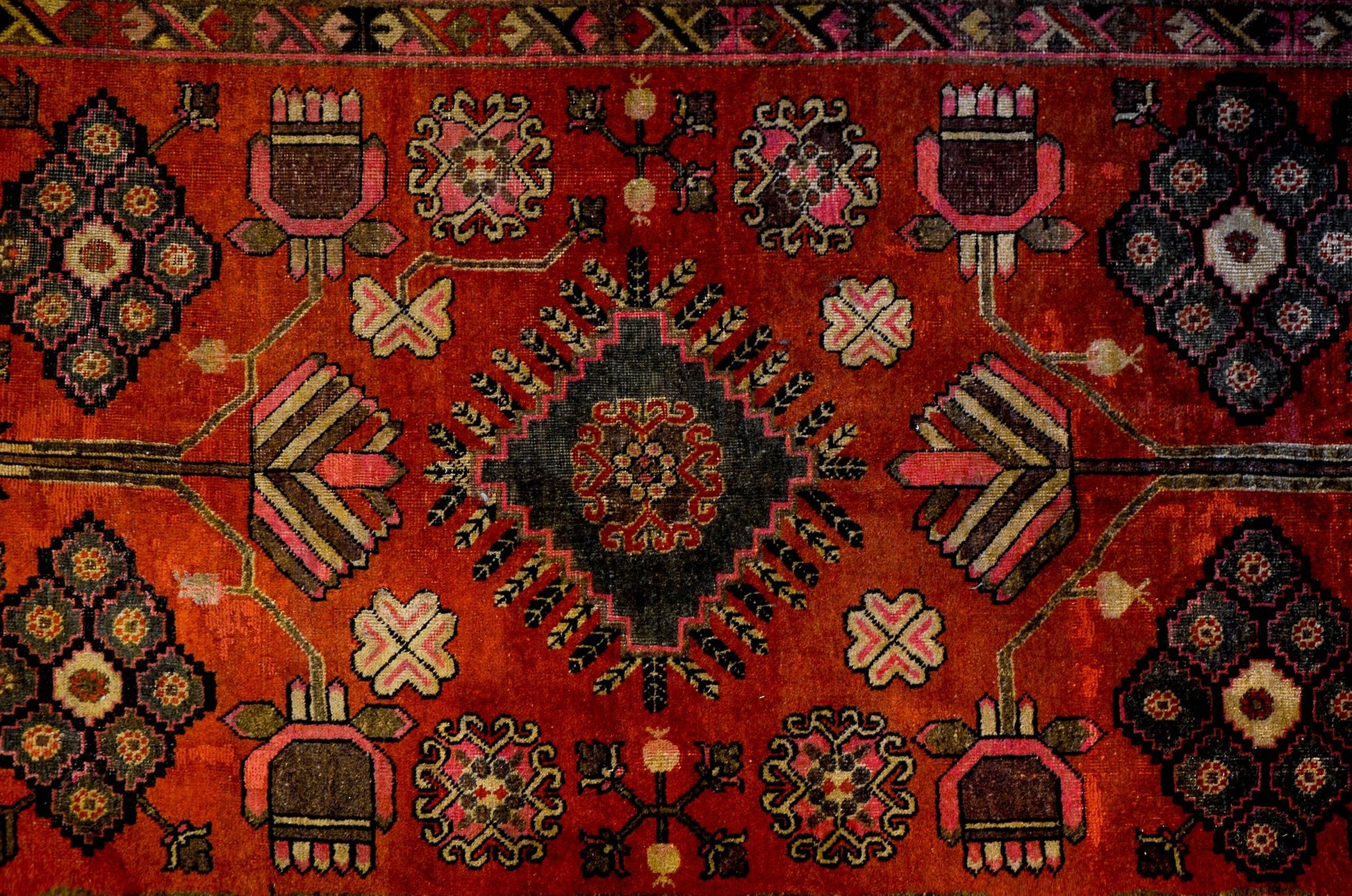 Beautiful Mid 20th Century Khotan Rug For Sale