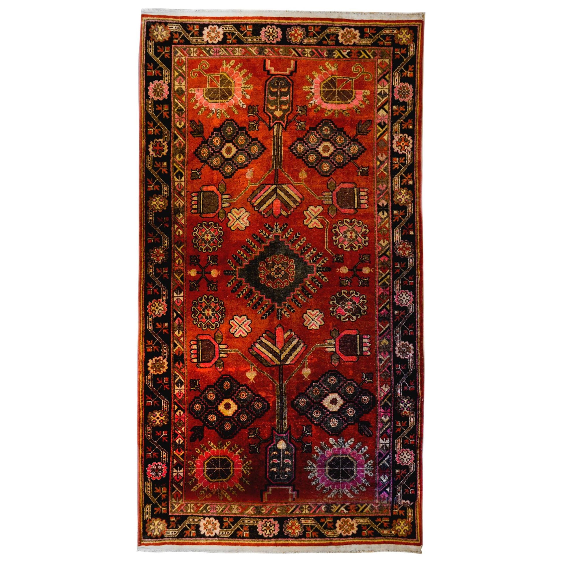 Beautiful Mid 20th Century Khotan Rug For Sale
