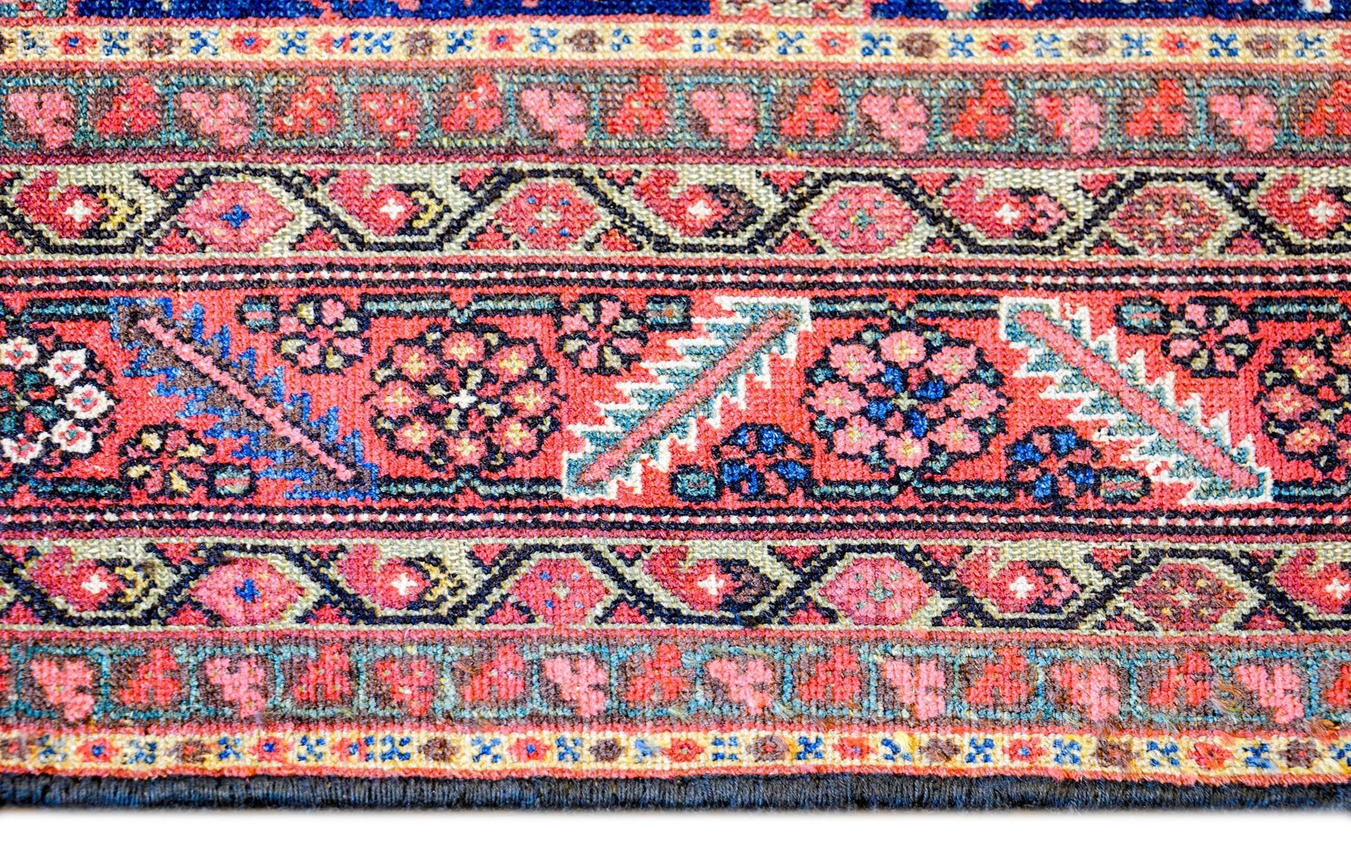 Exceptional Early 20th Century Malayar Herati Rug For Sale