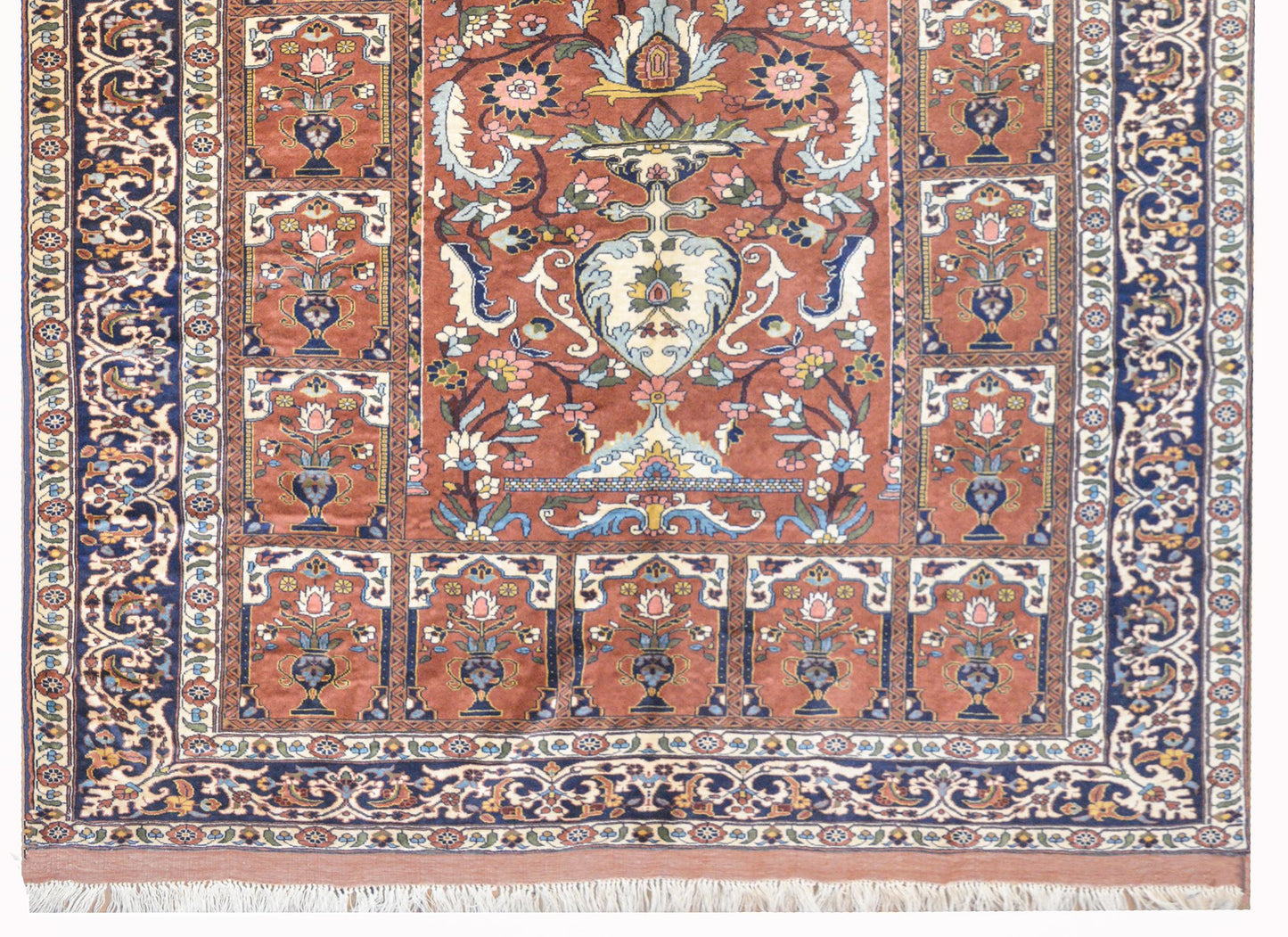 Vintage Sarakhs Tree-of-Life Rug For Sale
