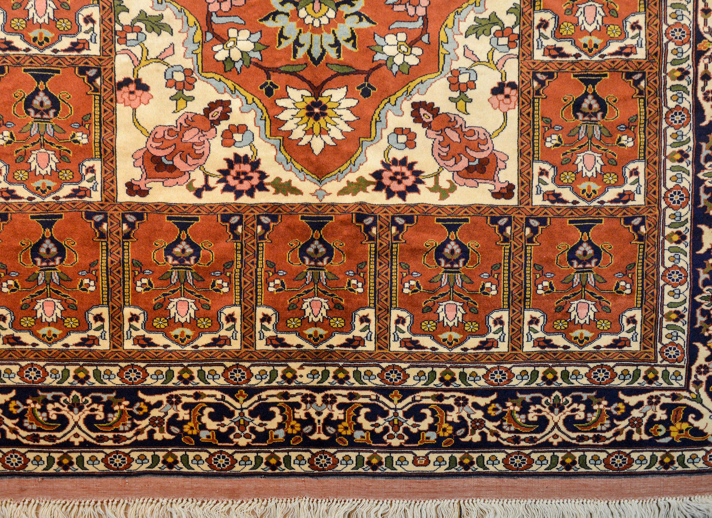 Vintage Sarakhs Tree-of-Life Rug For Sale