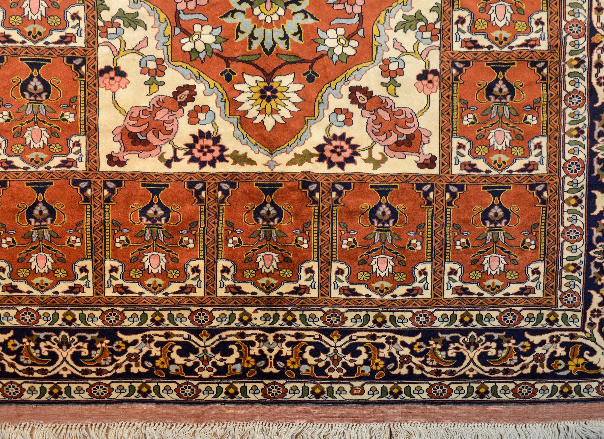 Vintage Sarakhs Tree-of-Life Rug For Sale