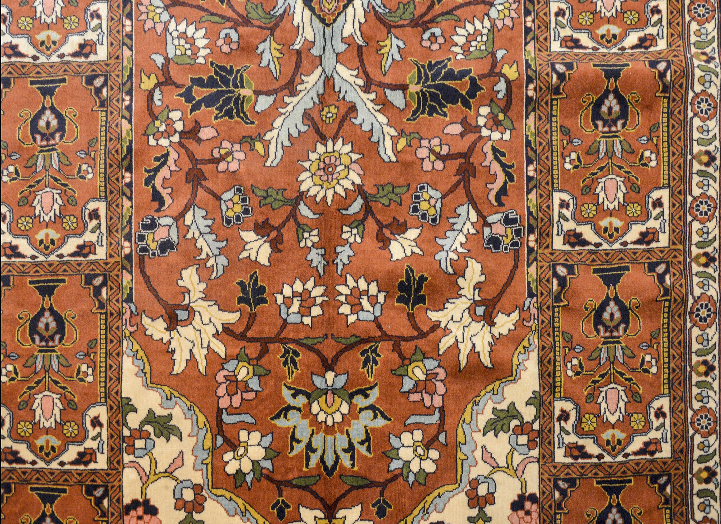 Vintage Sarakhs Tree-of-Life Rug For Sale