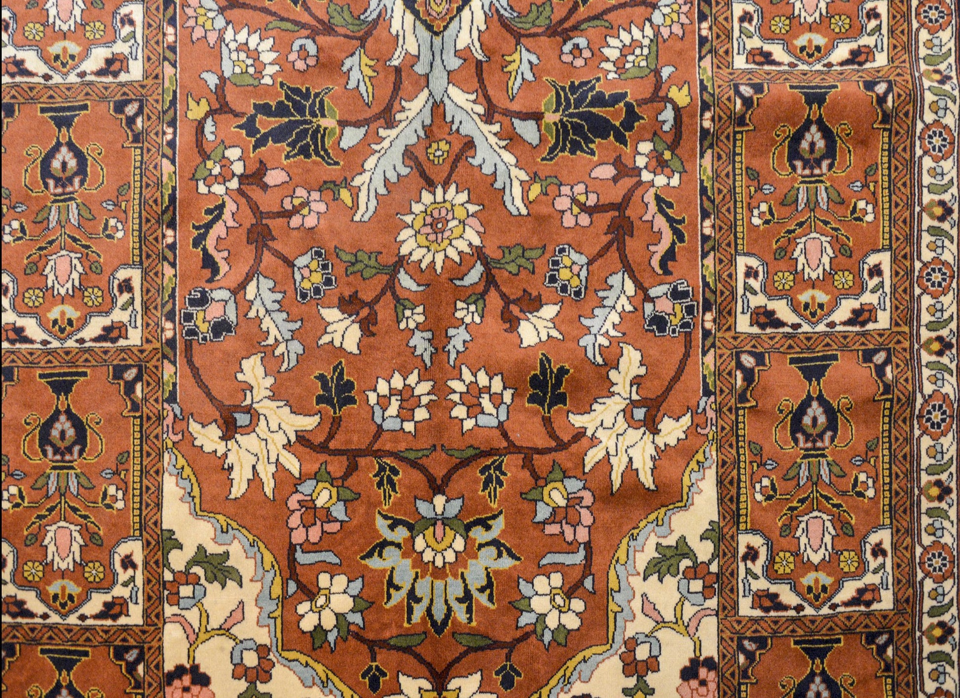 Vintage Sarakhs Tree-of-Life Rug For Sale