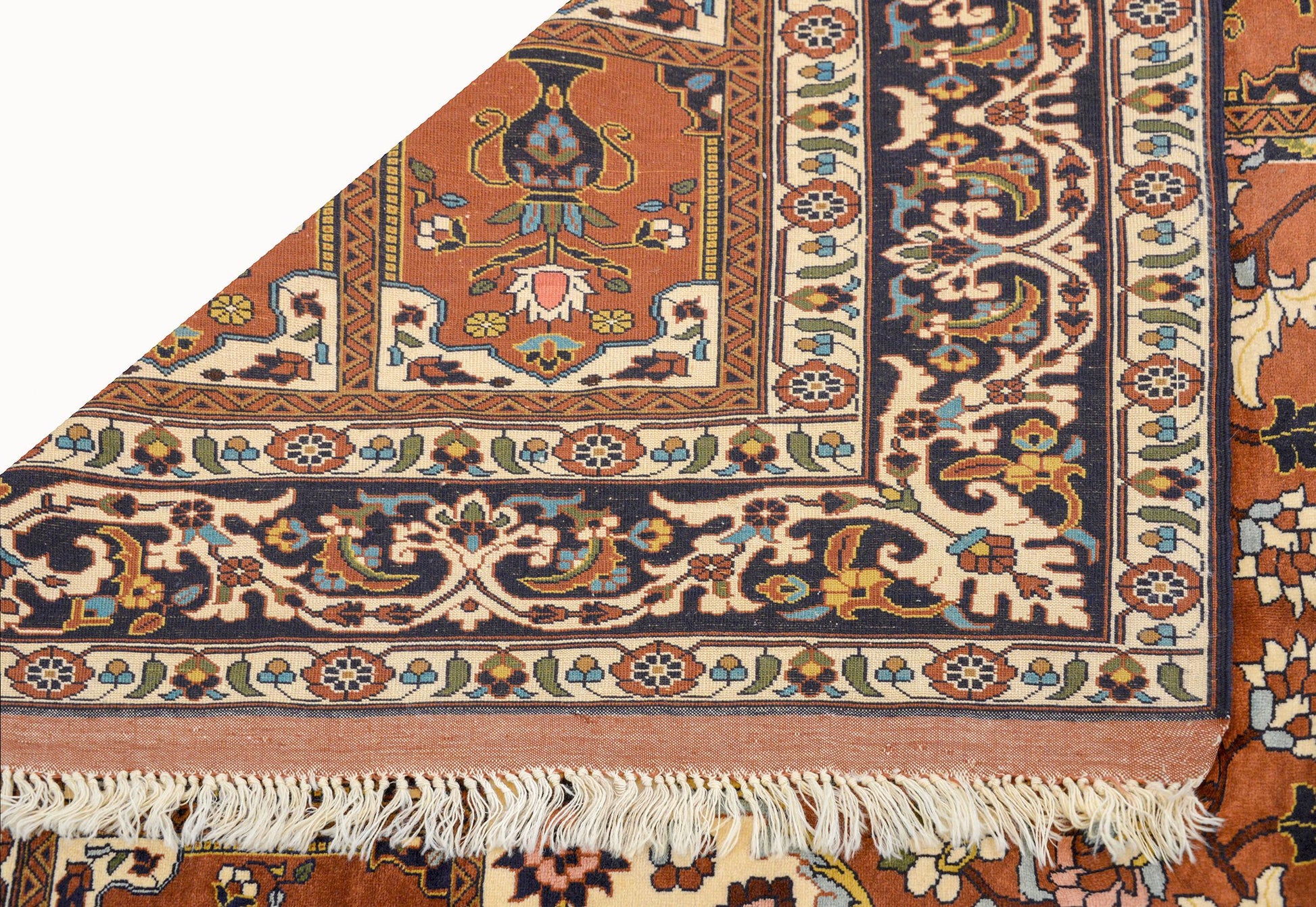 Vintage Sarakhs Tree-of-Life Rug For Sale