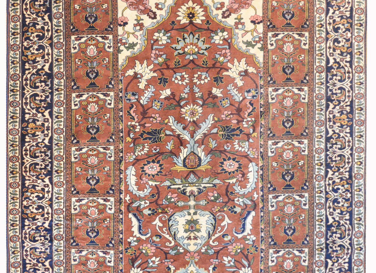 Vintage Sarakhs Tree-of-Life Rug For Sale