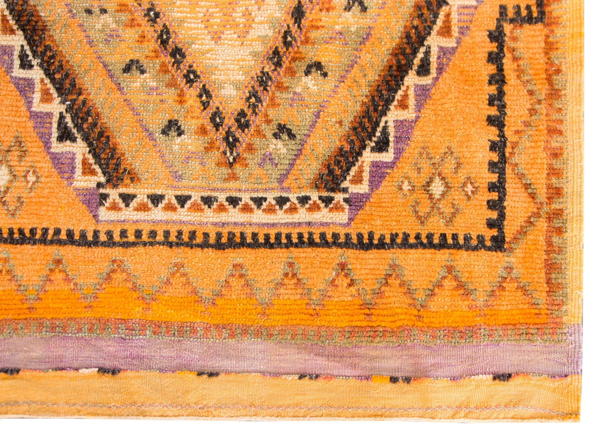 Vintage Mid-20th Century Moroccan Rug For Sale