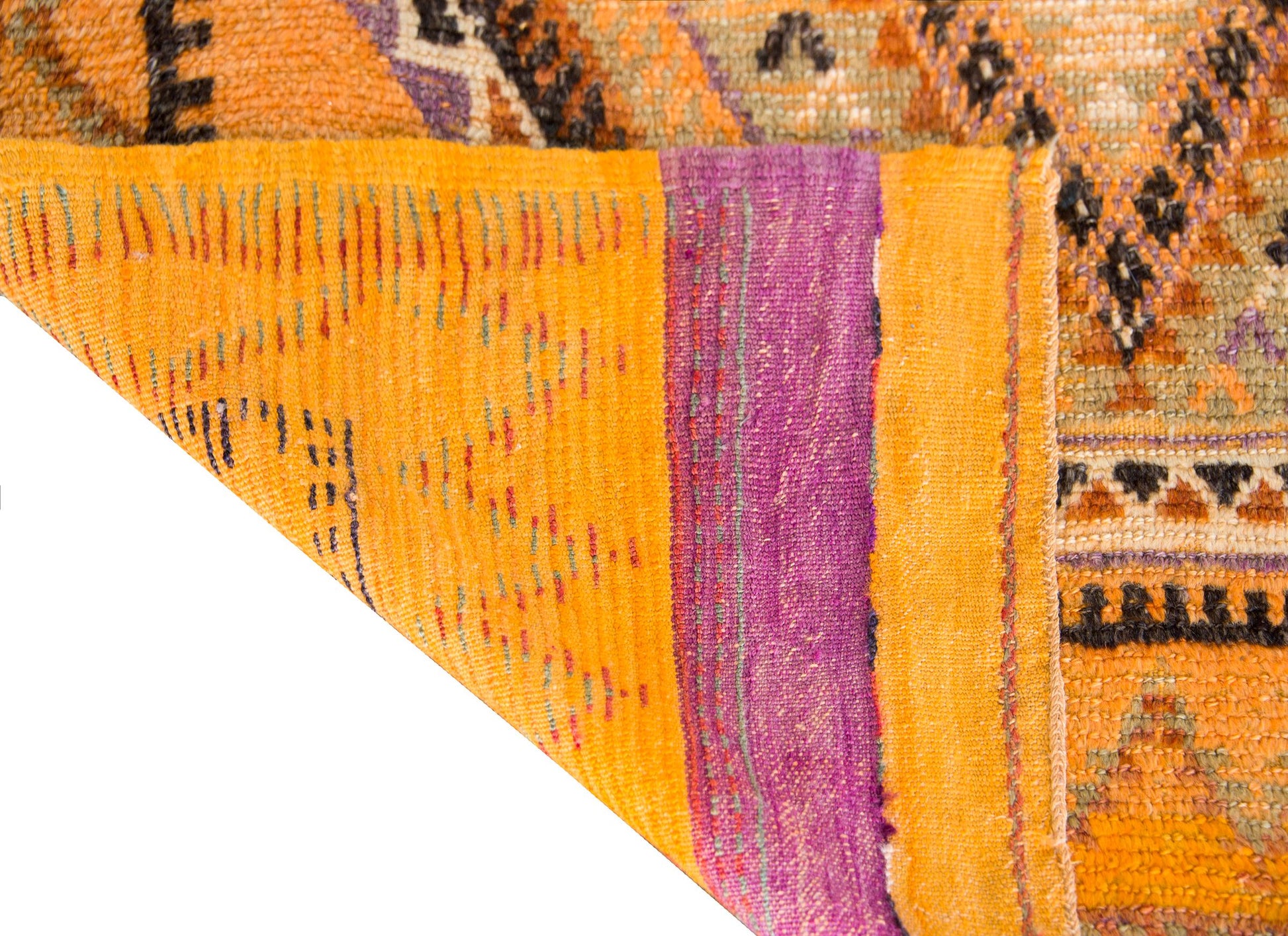 Vintage Mid-20th Century Moroccan Rug For Sale