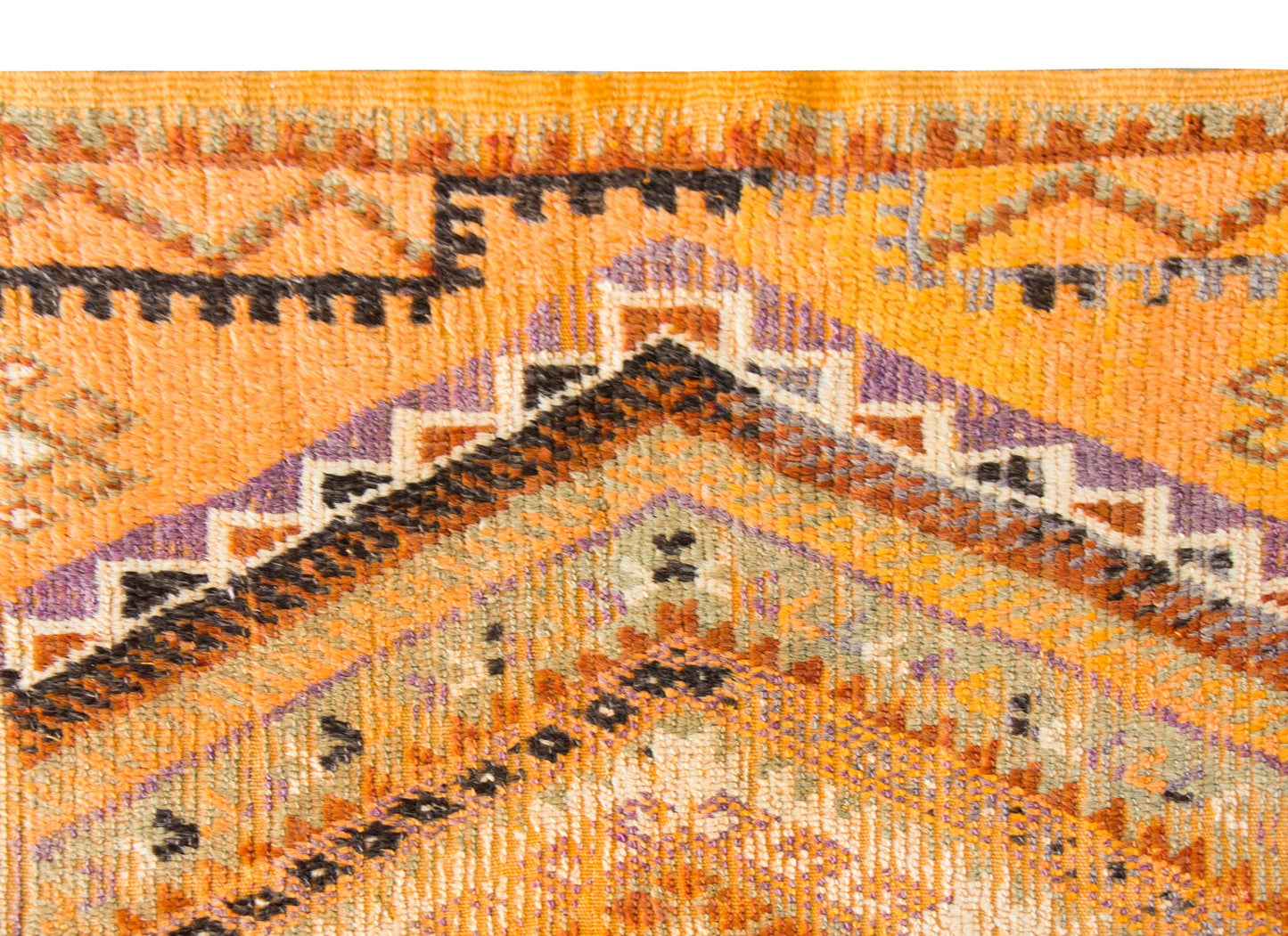 Vintage Mid-20th Century Moroccan Rug For Sale