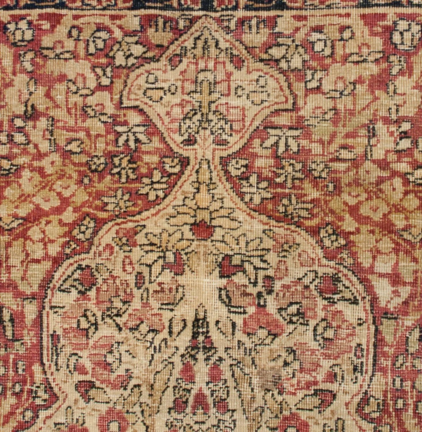 19th Century Lavar Kirman Prayer Rug For Sale