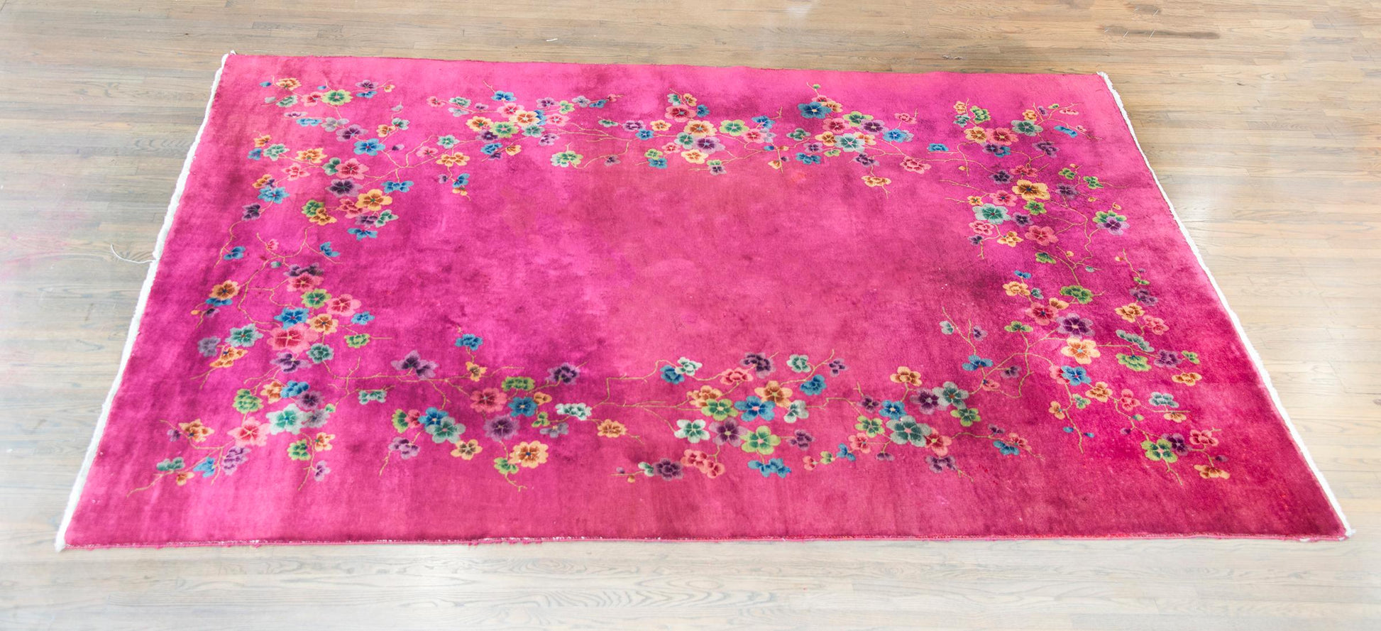 Early 20th Century Chinese Art Deco Rug For Sale