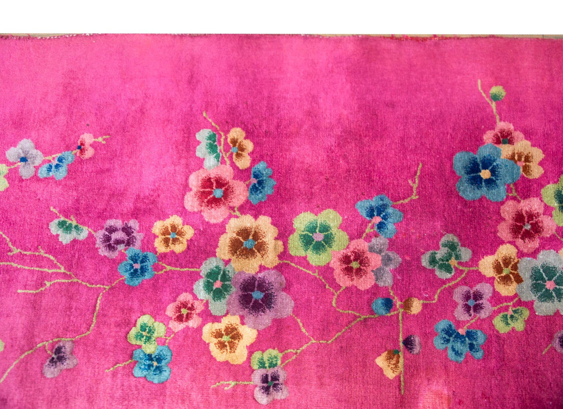Early 20th Century Chinese Art Deco Rug For Sale