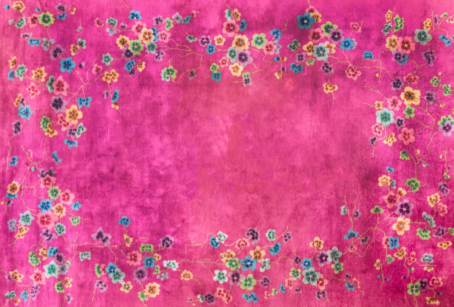 Early 20th Century Chinese Art Deco Rug For Sale