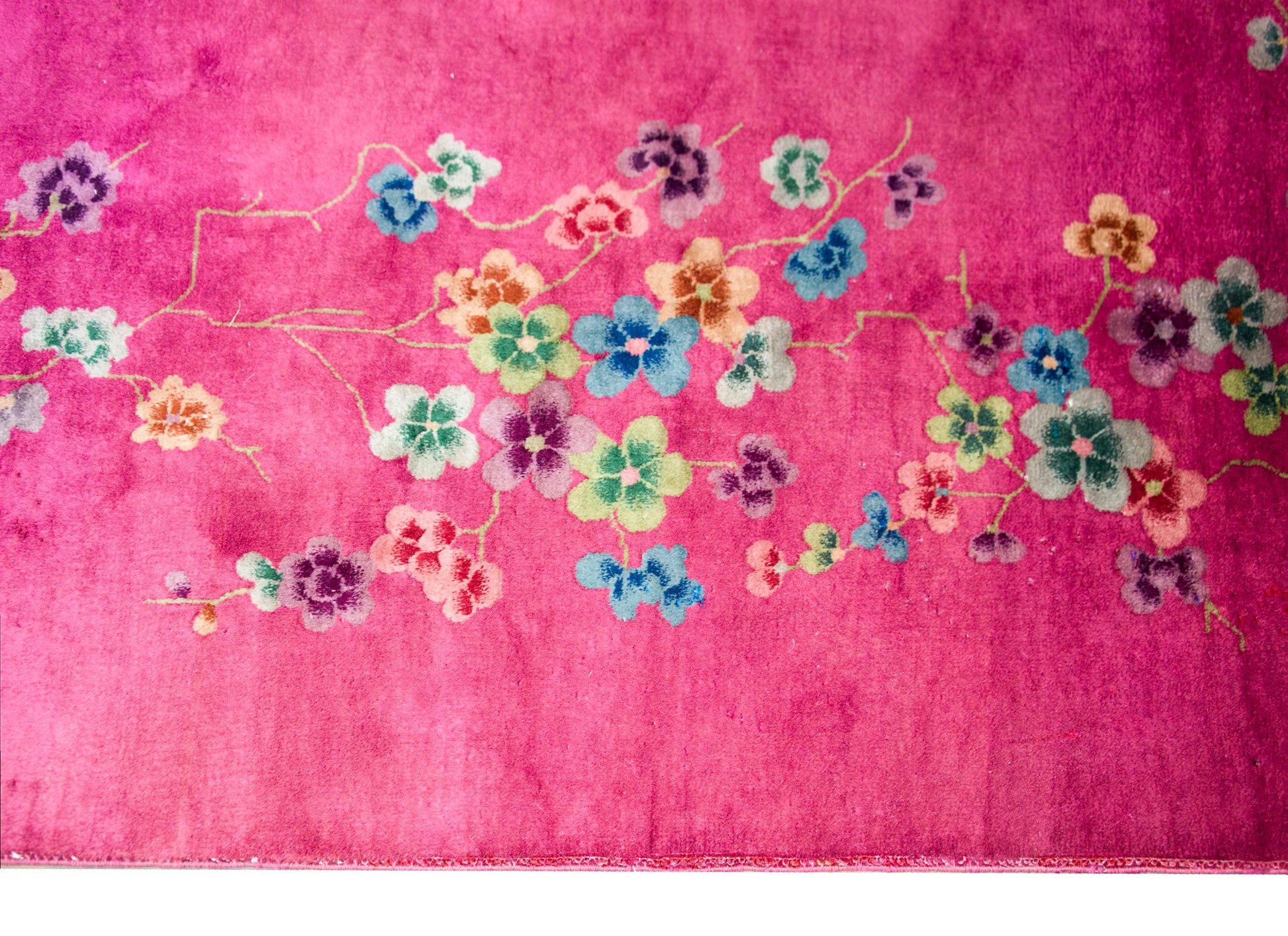 Early 20th Century Chinese Art Deco Rug For Sale