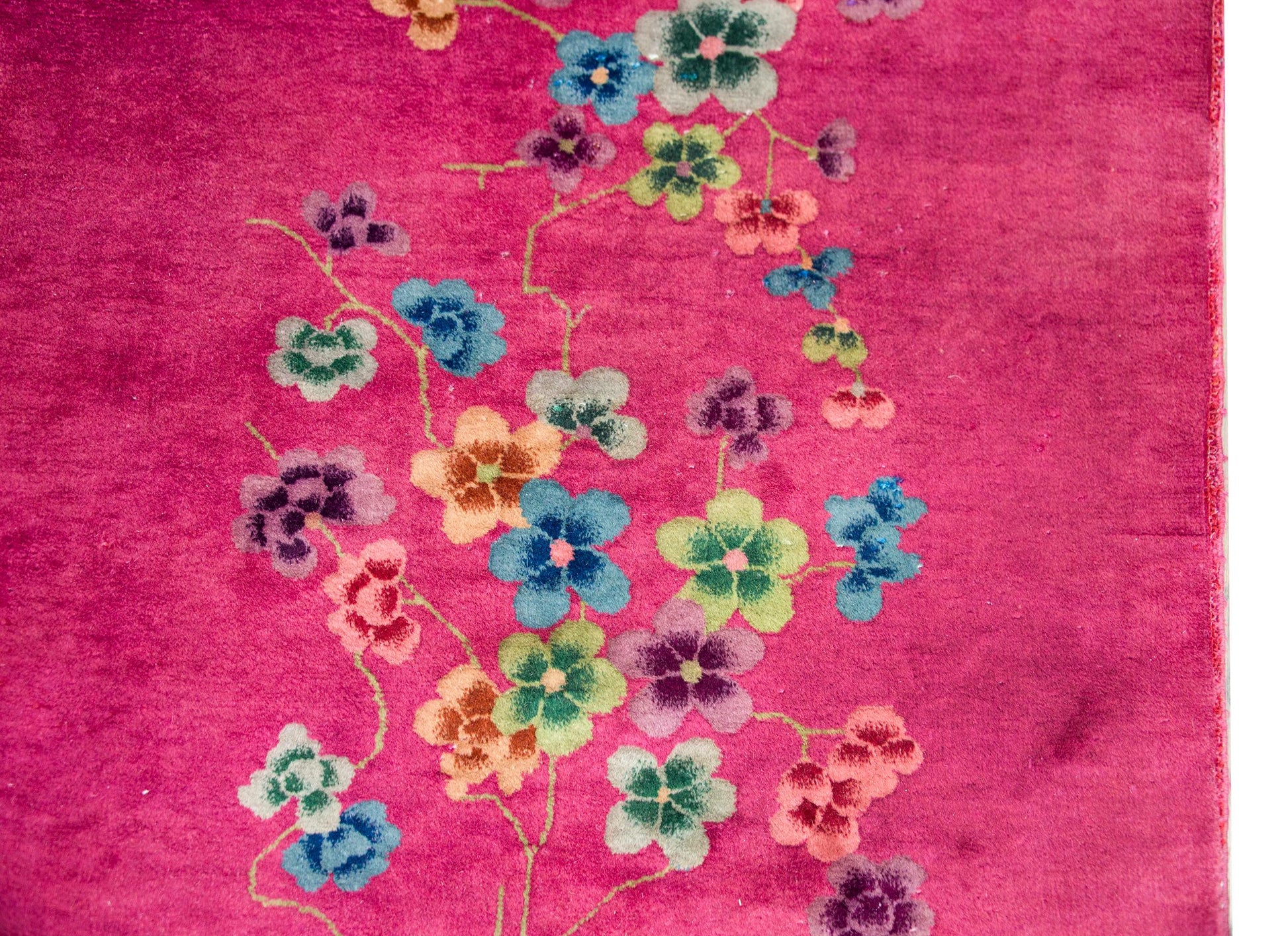 Early 20th Century Chinese Art Deco Rug For Sale