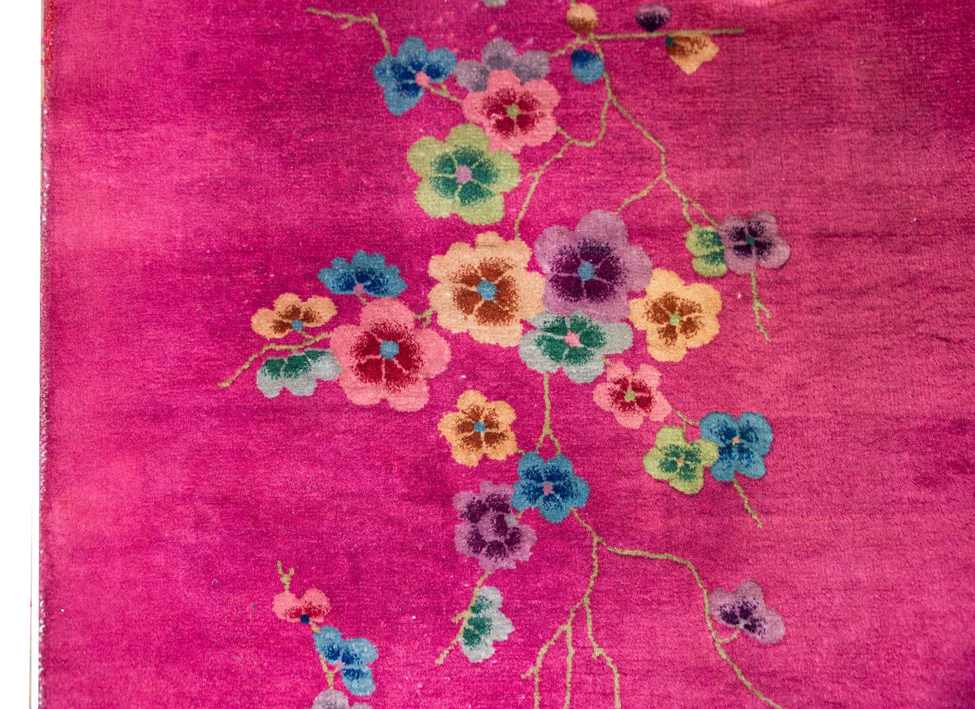 Early 20th Century Chinese Art Deco Rug For Sale