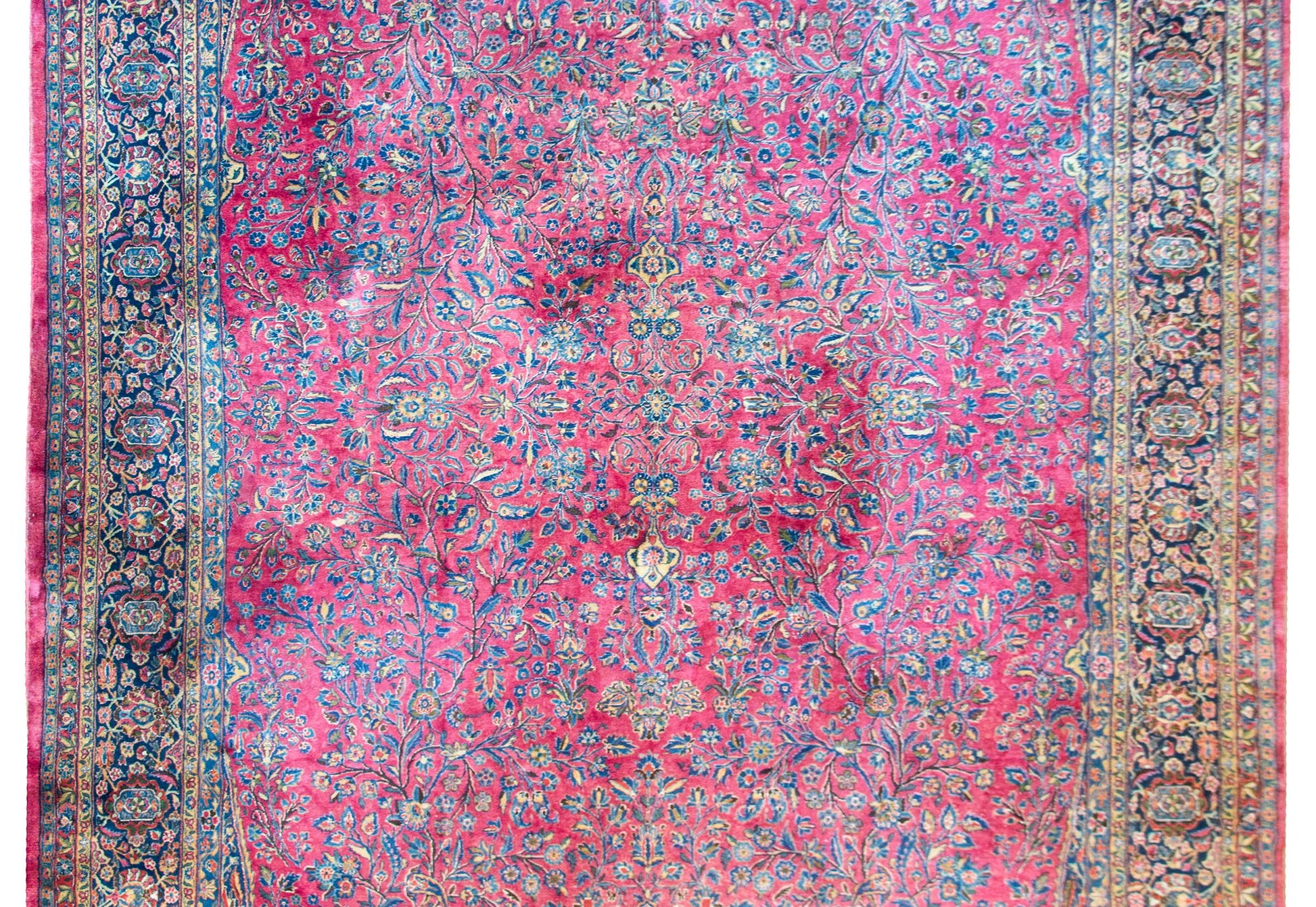 Early 20th Century Persian Kashan Rug For Sale